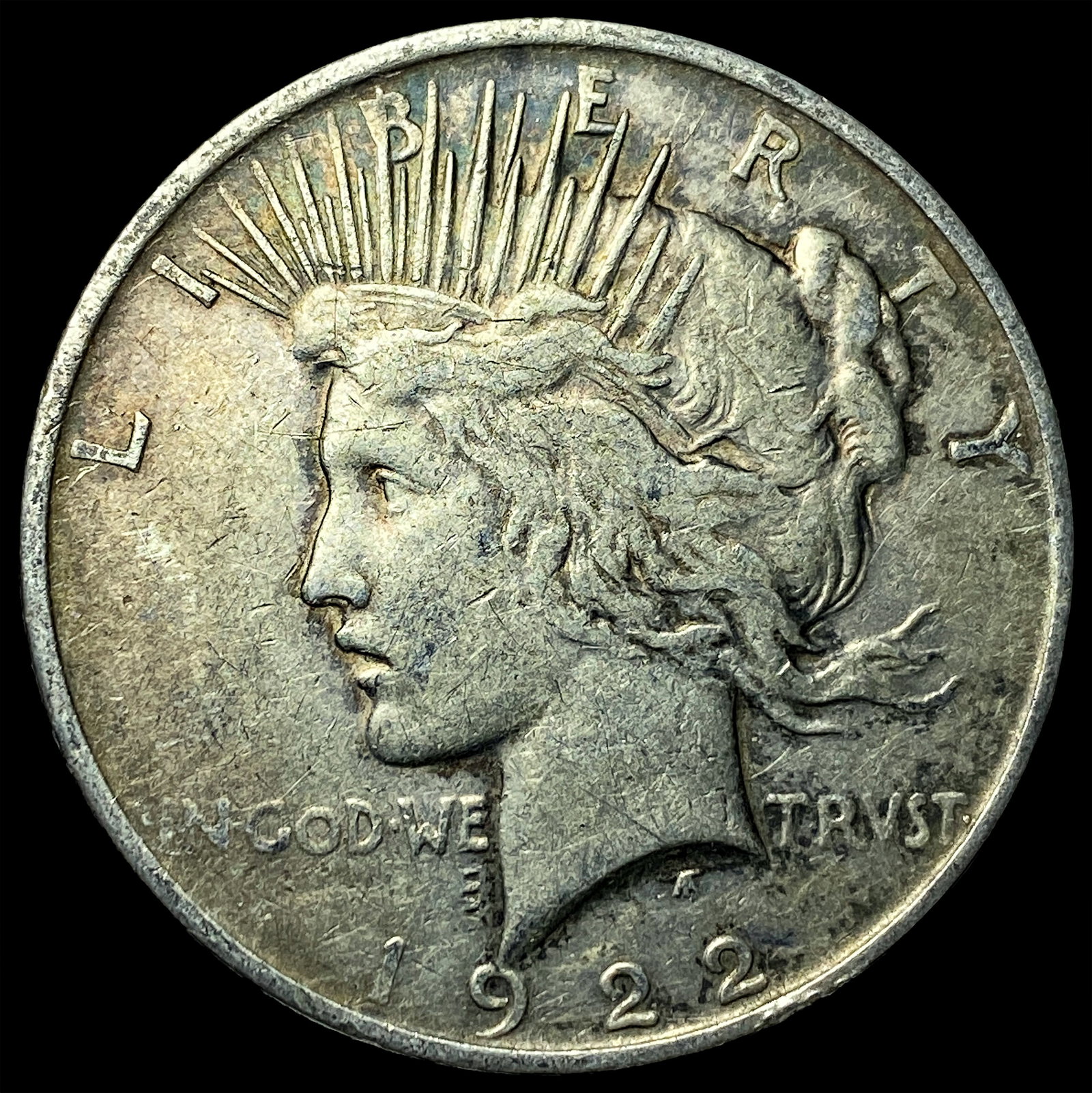 1922 Silver Peace Dollar NEARLY UNCIRCULATED: 1922 Silver Peace Dollar NEARLY UNCIRCULATED