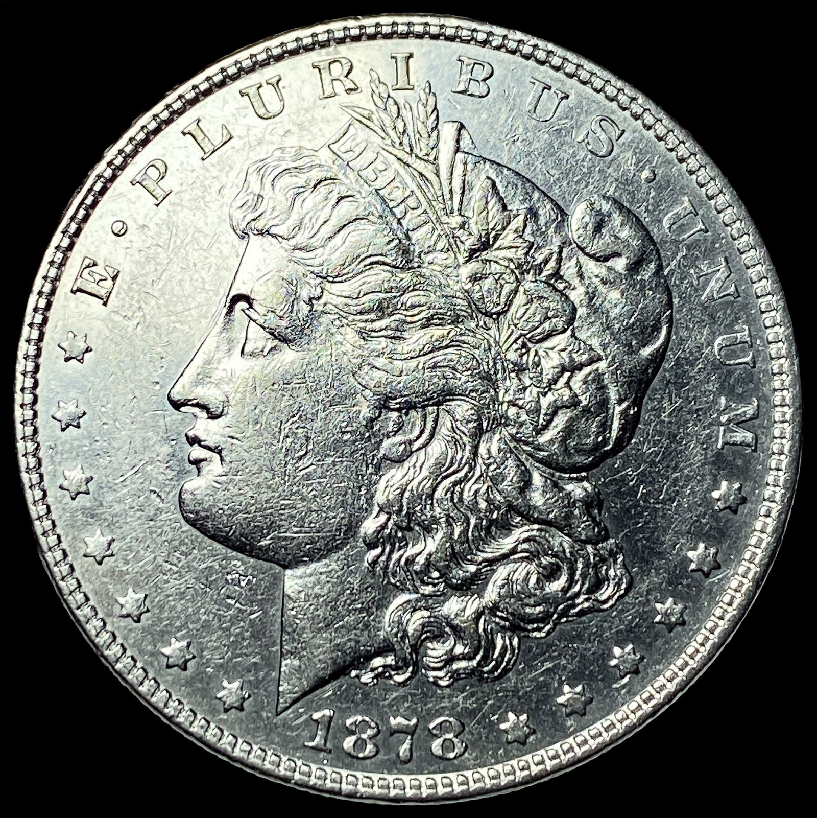 1878 Silver Morgan Dollar UNCIRCULATED: 1878 Silver Morgan Dollar UNCIRCULATED