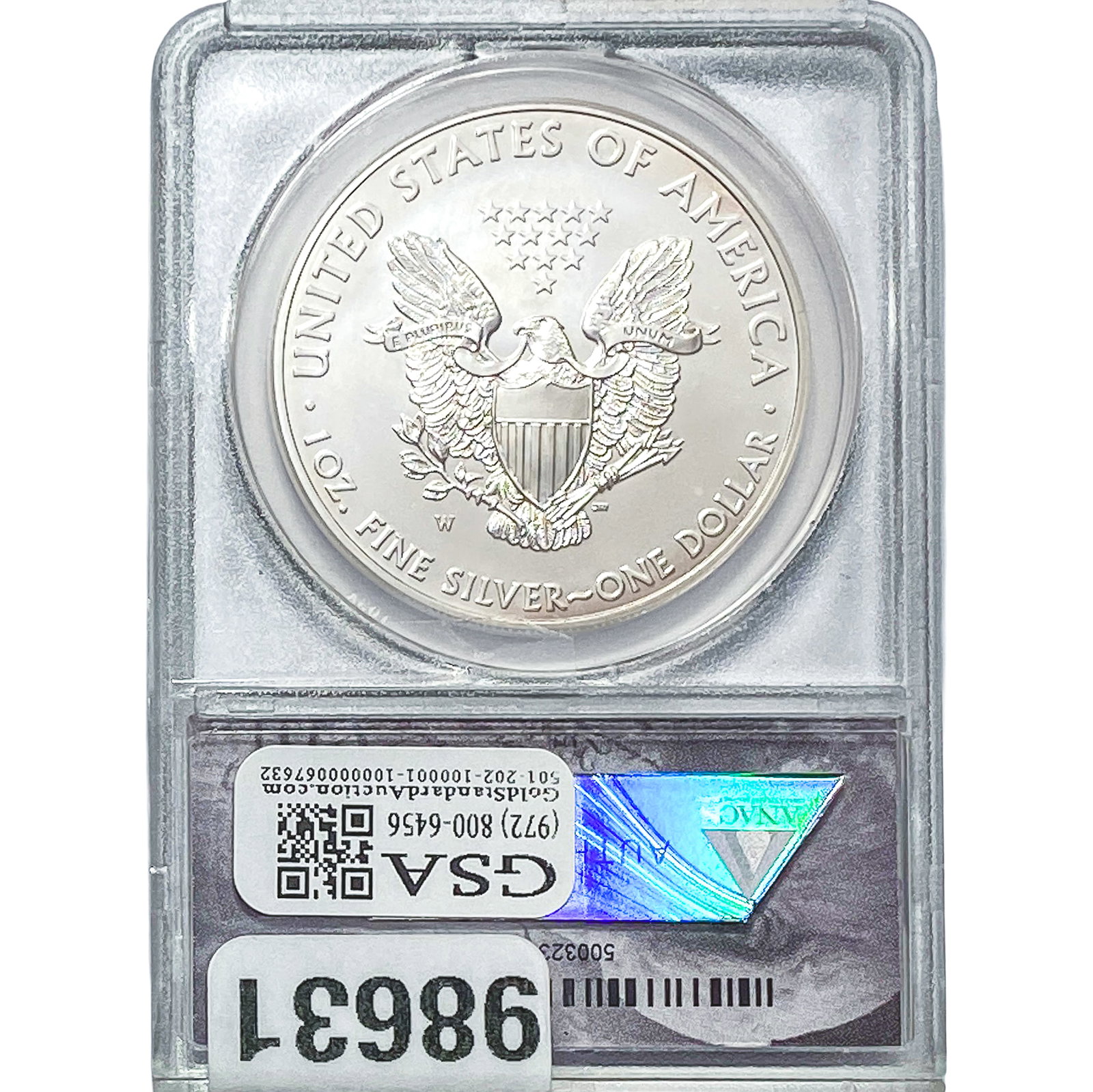 2011-W Silver Eagle ANACS SP70 - 2