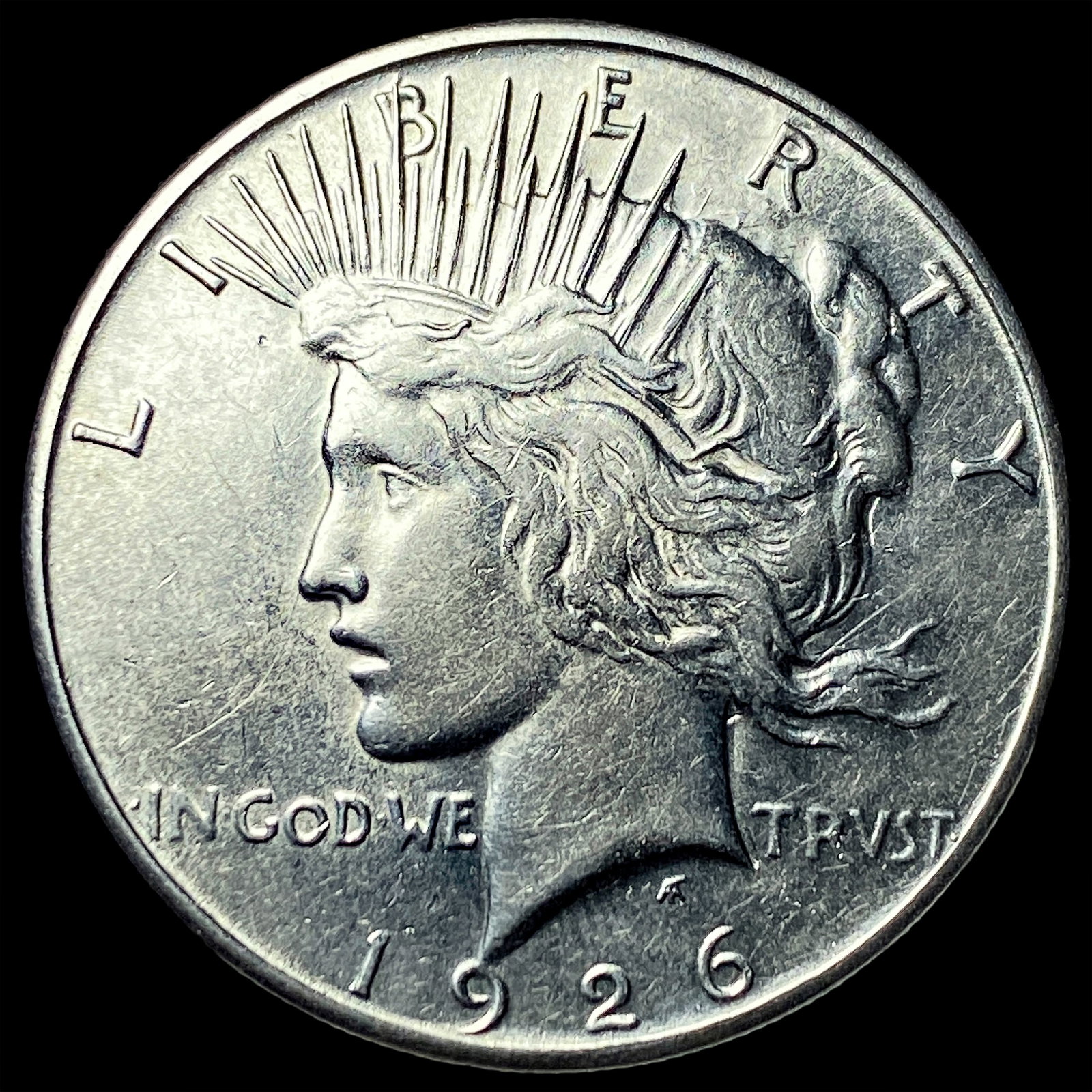 1926-S Silver Peace Dollar UNCIRCULATED: 1926-S Silver Peace Dollar UNCIRCULATED