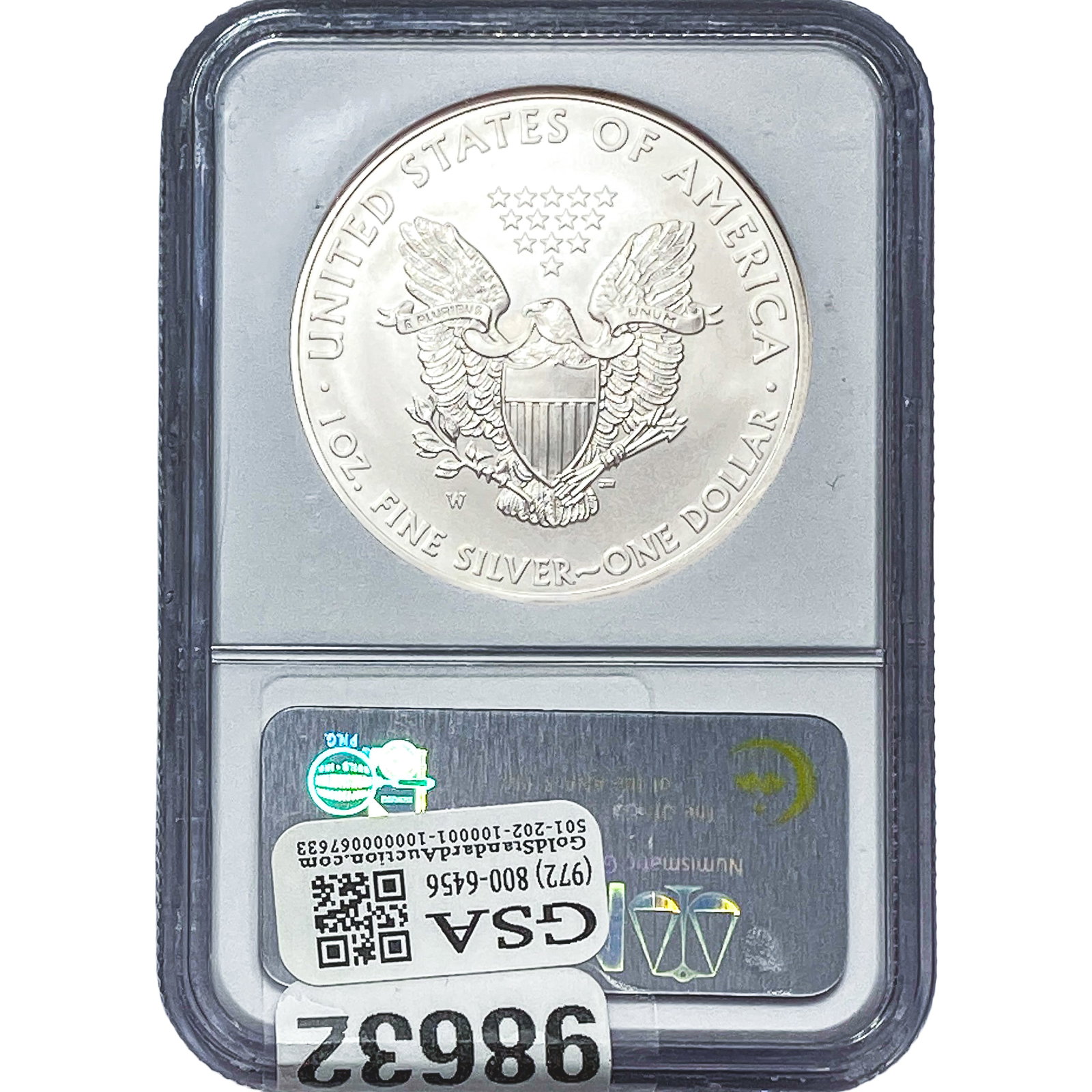 2008-W Silver Eagle NGC MS70 - 2