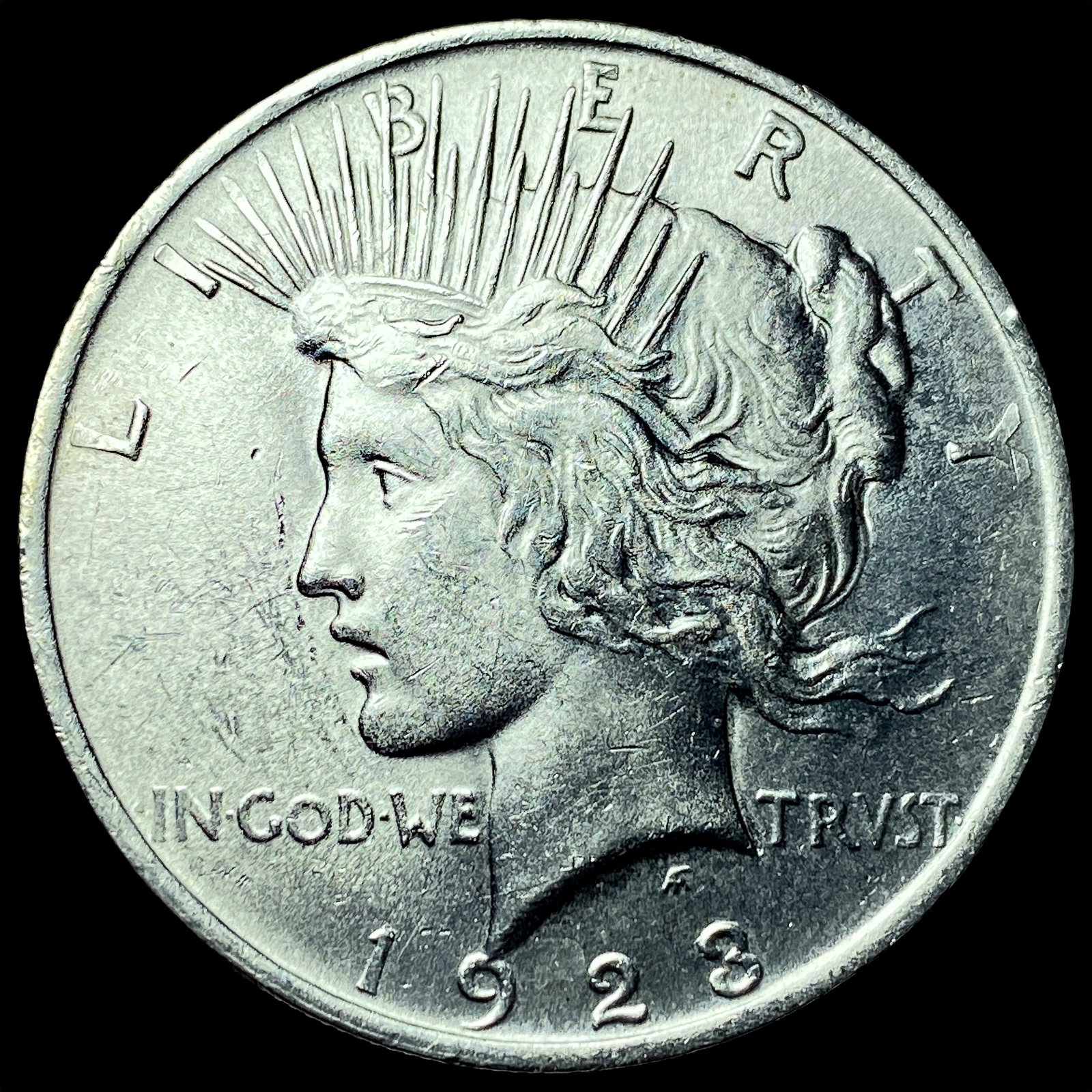 1923 Silver Peace Dollar UNCIRCULATED: 1923 Silver Peace Dollar UNCIRCULATED