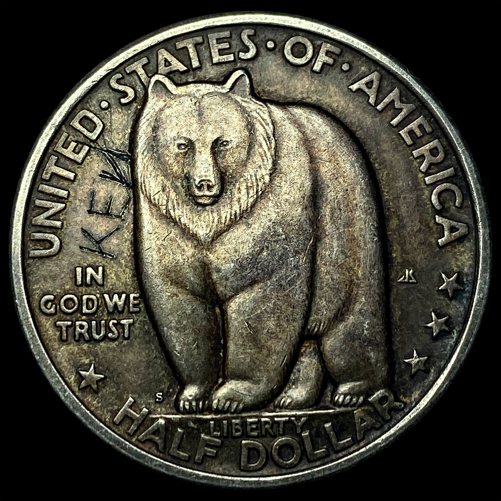 1936-S Silver Bay Bridge Half Dollar UNCIRCULATED: 1936-S Silver Bay Bridge Half Dollar UNCIRCULATED