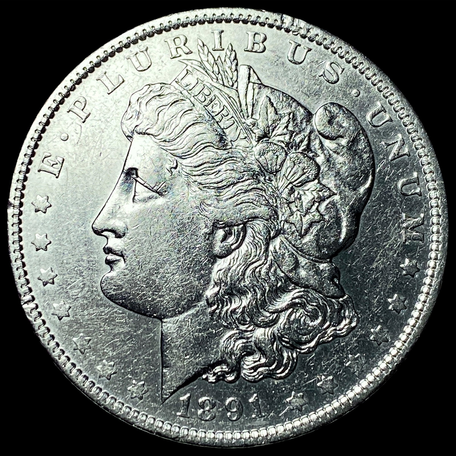 1891-O Silver Morgan Dollar CHOICE AU: 1891-O Silver Morgan Dollar CHOICE AU