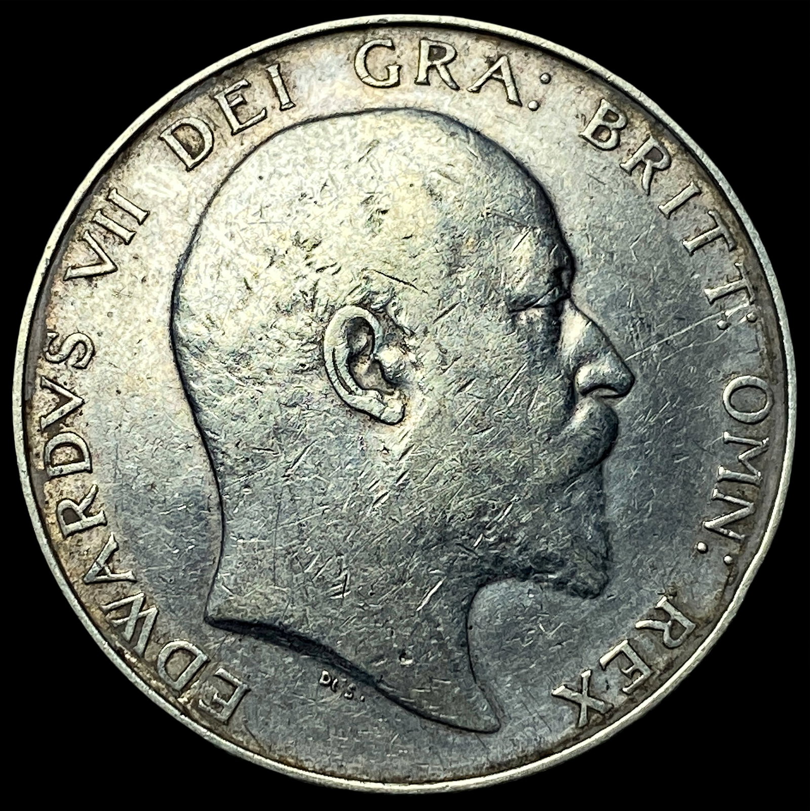 1902 Silver Great Britain Half Crown CLOSELY UNCIRCULATED: 1902 Silver Great Britain Half Crown CLOSELY UNCIRCULATED