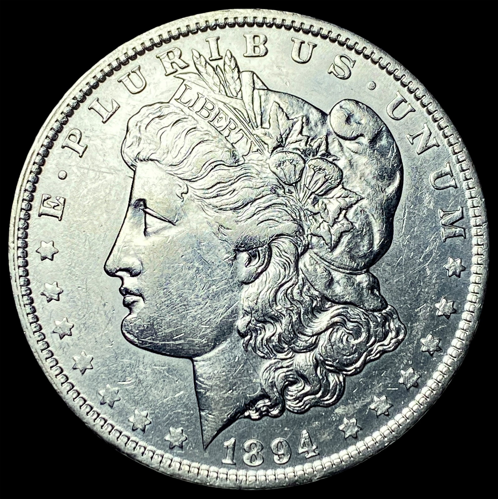 1894-O Silver Morgan Dollar CLOSELY UNCIRCULATED: 1894-O Silver Morgan Dollar CLOSELY UNCIRCULATED
