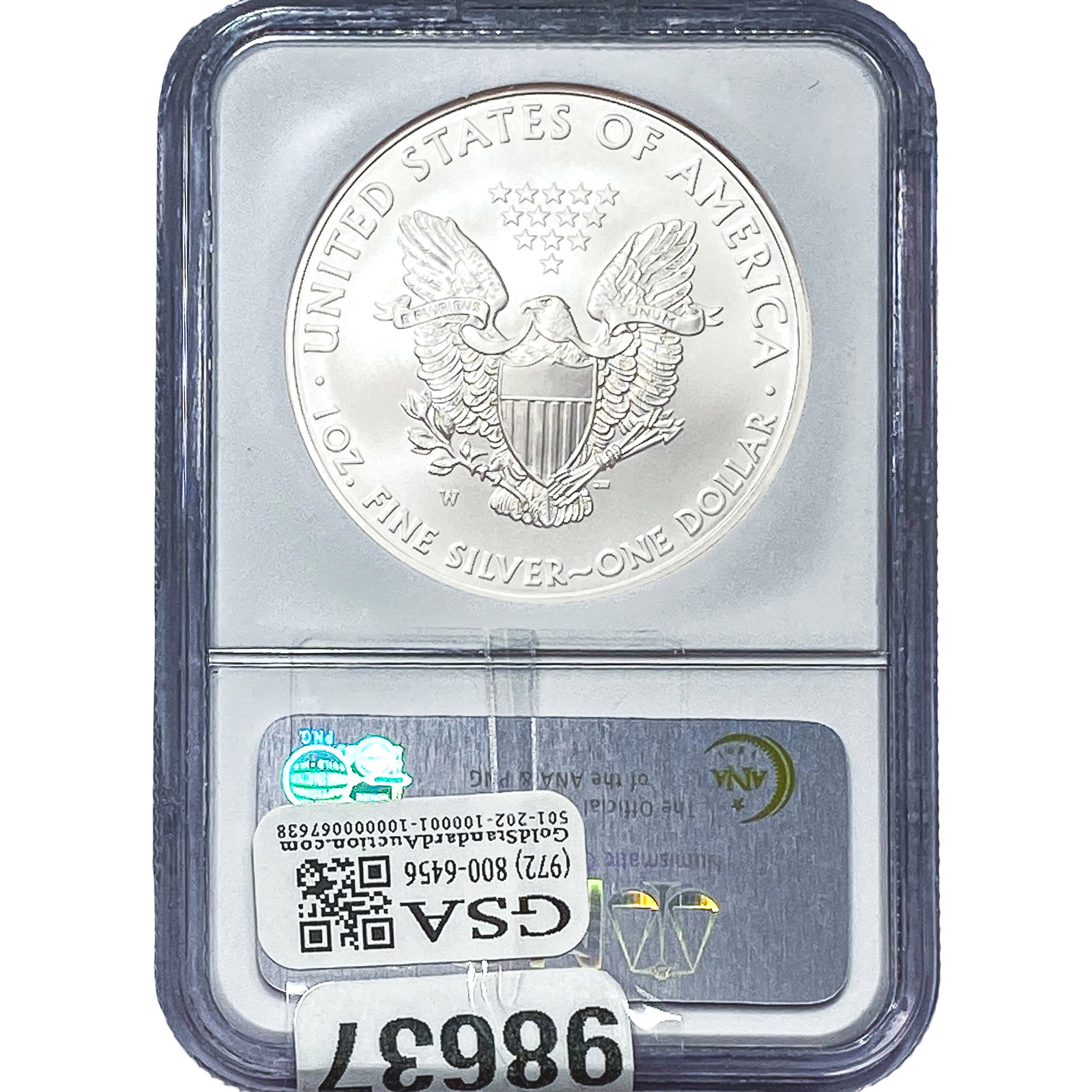 2008-W Silver Eagle NGC MS70 - 2