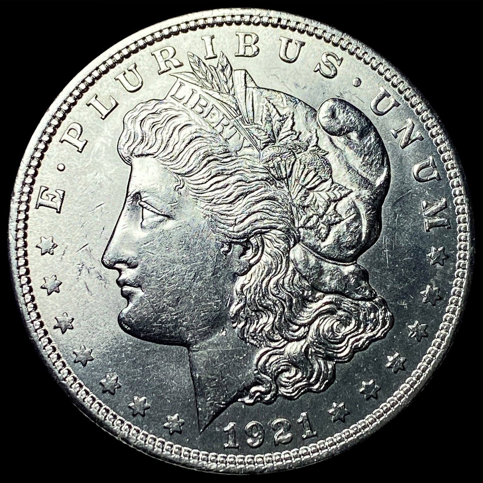 1921 Silver Morgan Dollar UNCIRCULATED: 1921 Silver Morgan Dollar UNCIRCULATED