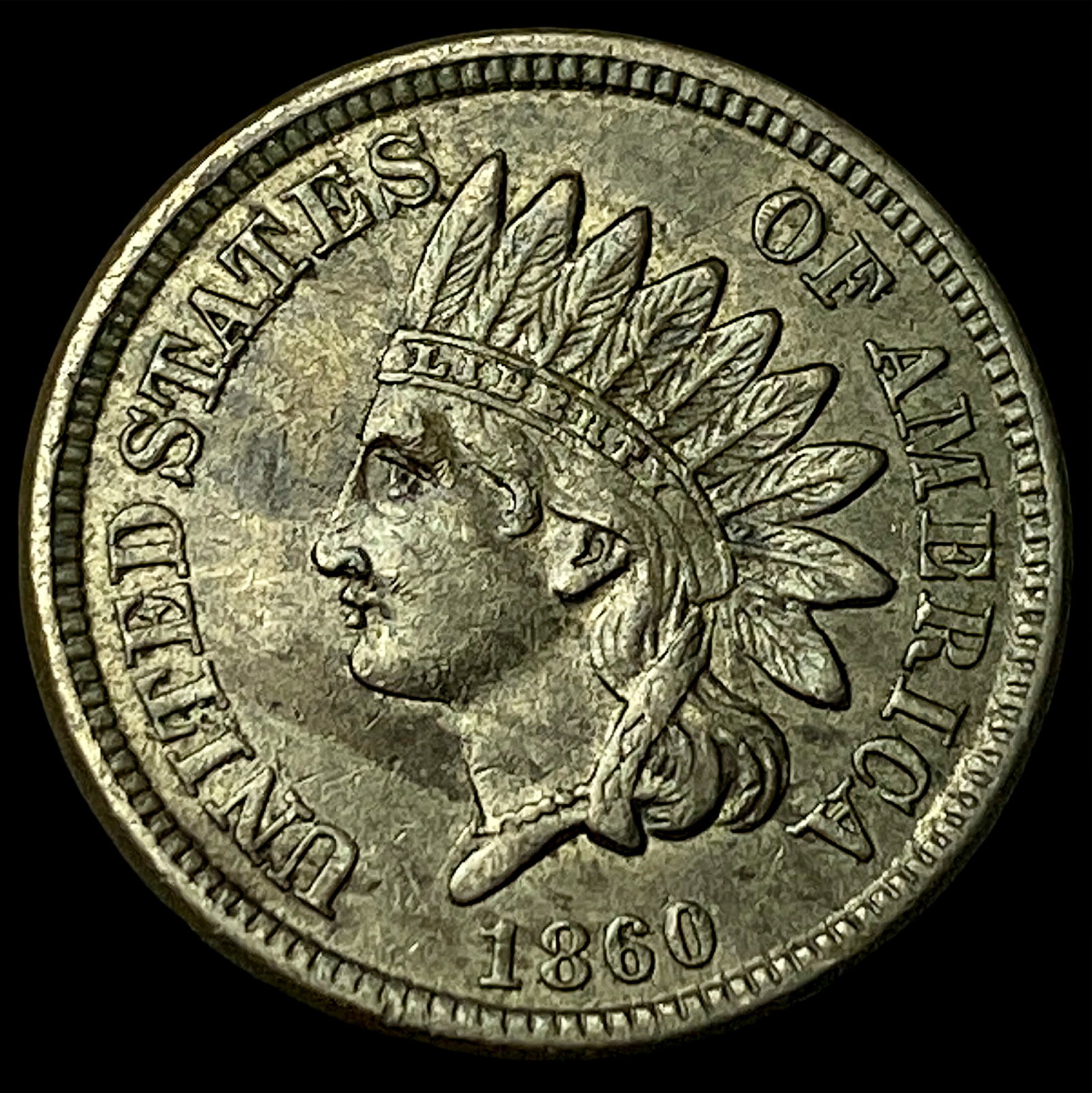1860 Indian Head Cent UNCIRCULATED (1 of 2)