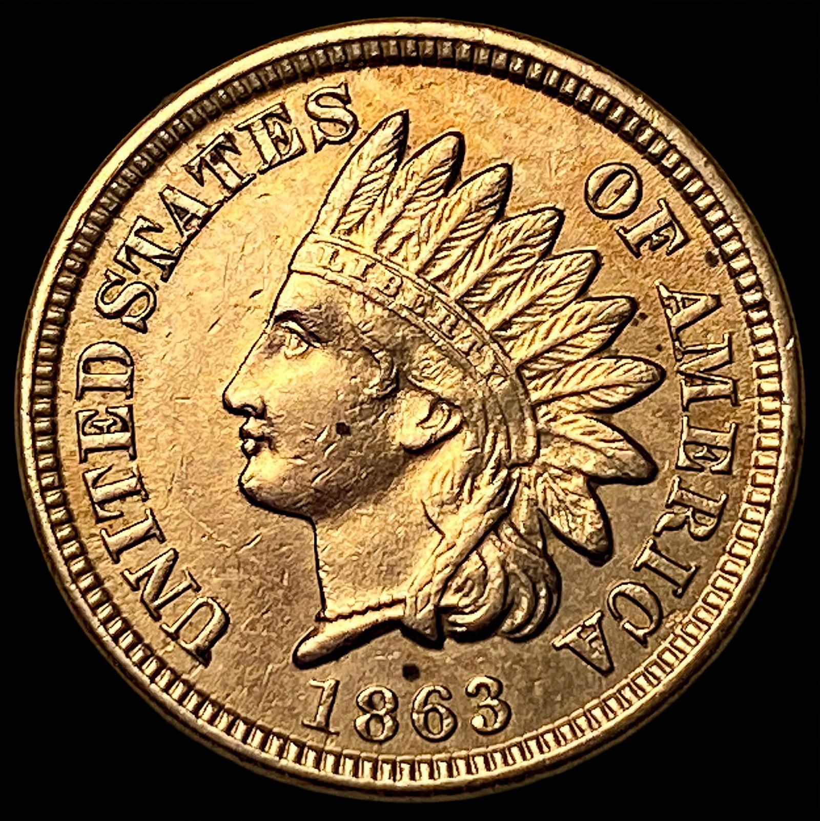 1863 Indian Head Cent UNCIRCULATED: 1863 Indian Head Cent UNCIRCULATED