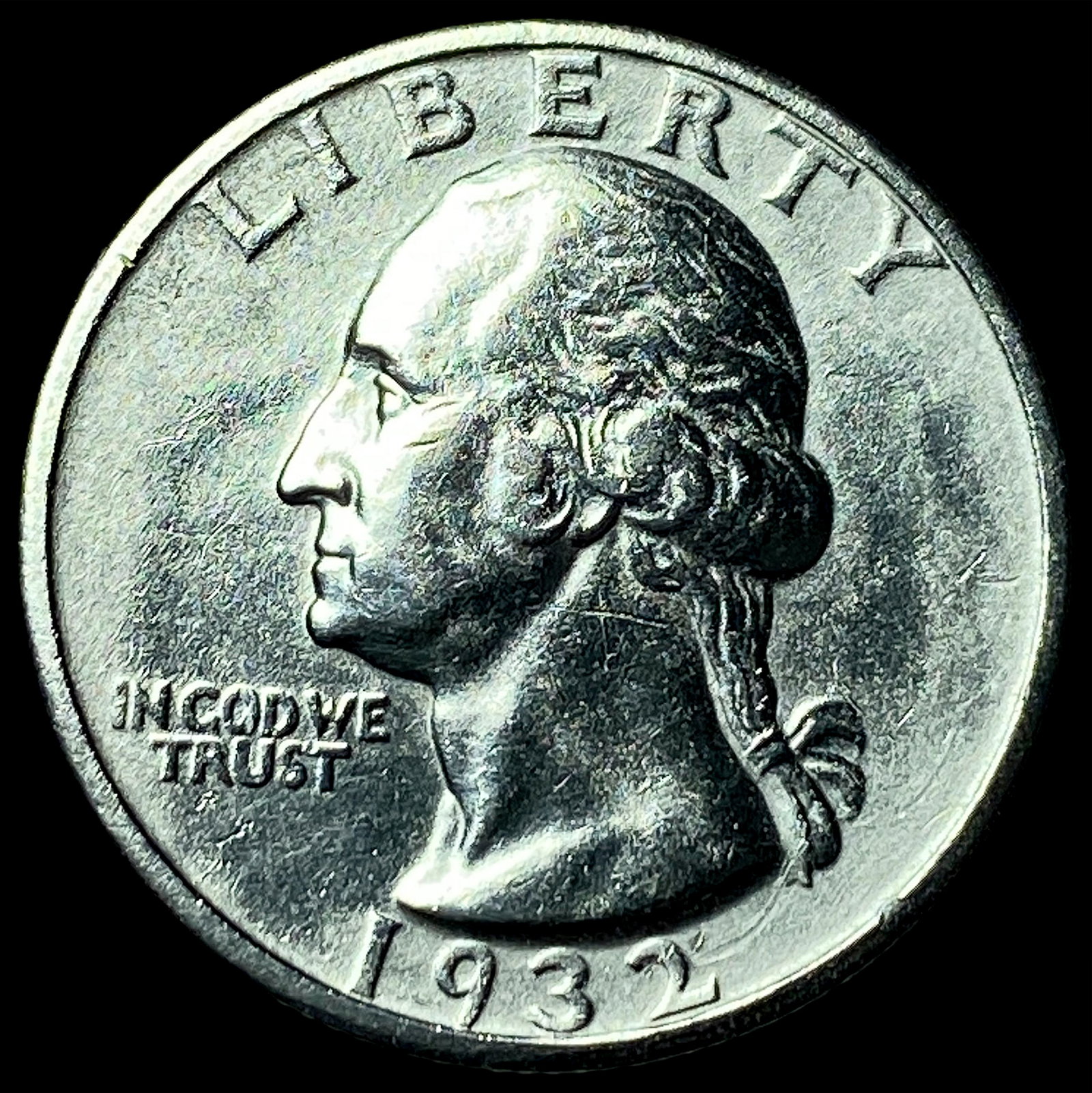 1932-S Silver Washington Quarter UNCIRCULATED: 1932-S Silver Washington Quarter UNCIRCULATED