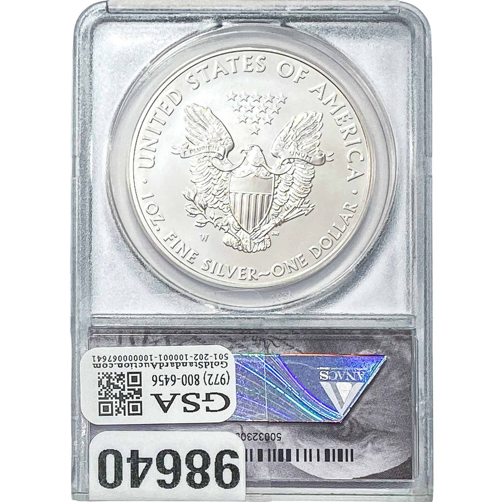 2011-W Silver Eagle ANACS SP70 - 2