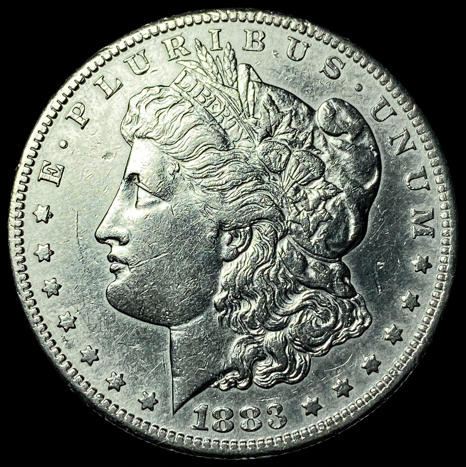 1883-S Silver Morgan Dollar UNCIRCULATED: 1883-S Silver Morgan Dollar UNCIRCULATED