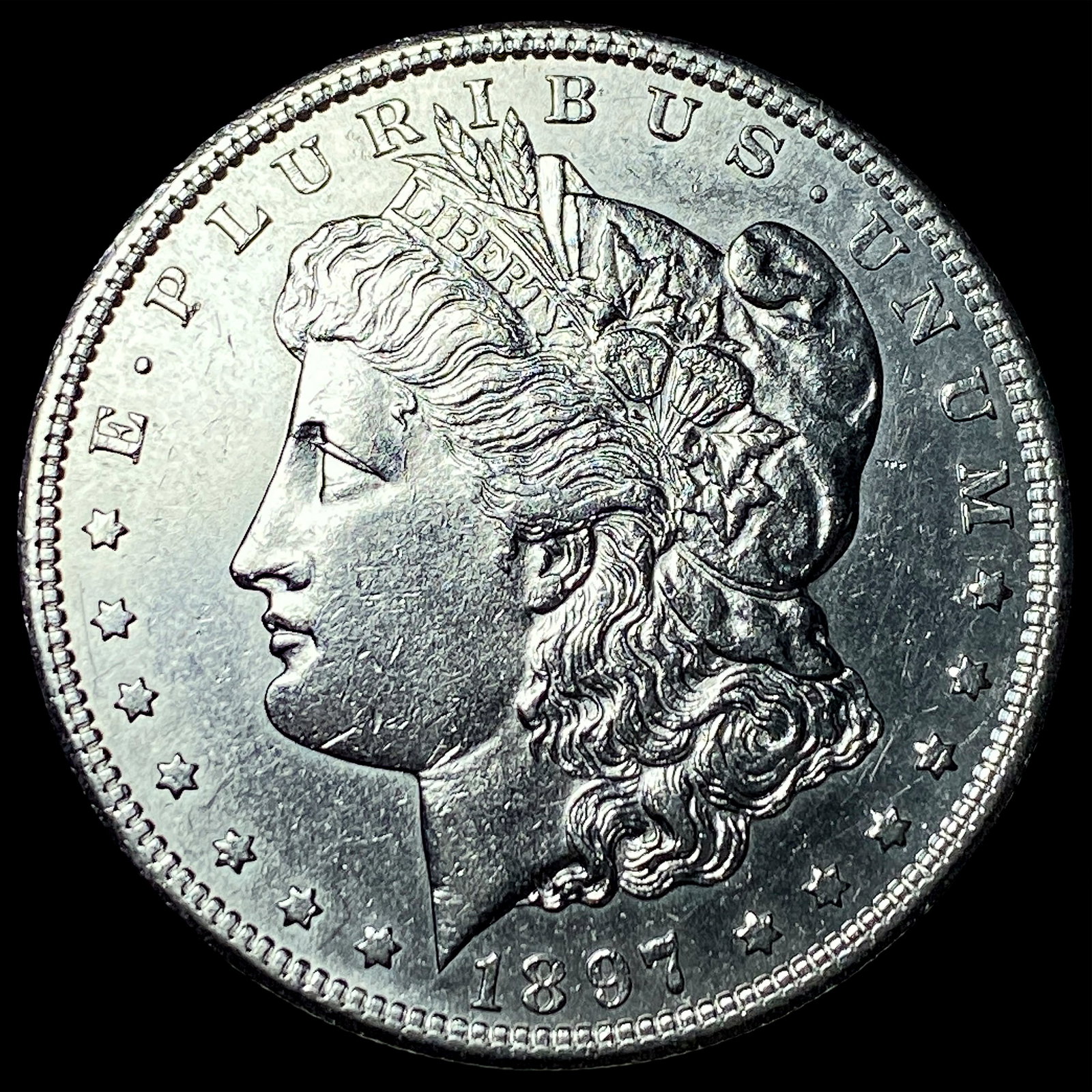 1897-S Morgan Silver Dollar UNCIRCULATED: 1897-S Morgan Silver Dollar UNCIRCULATED
