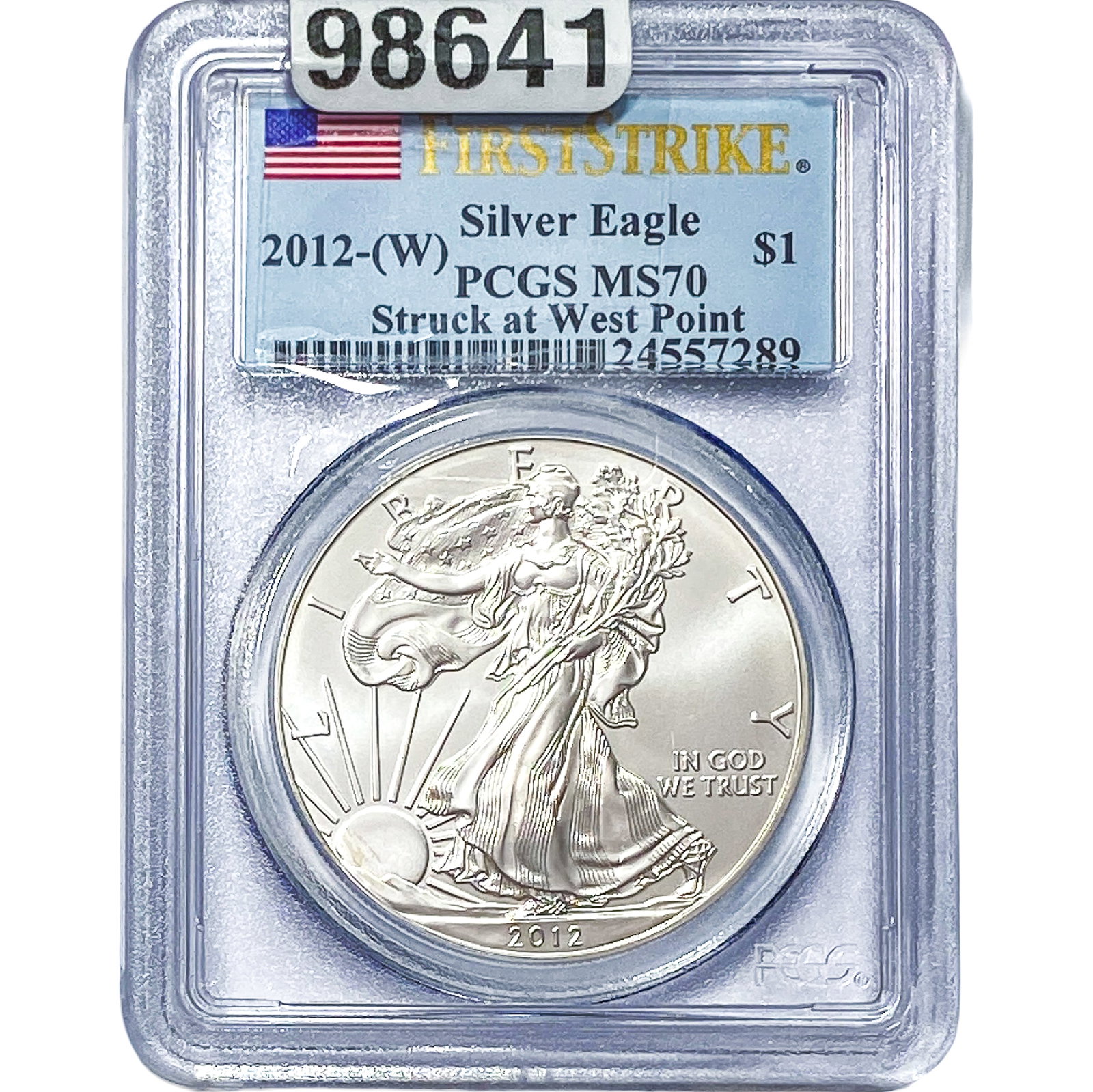 2012-W Silver Eagle PCGS MS70 (1 of 2)