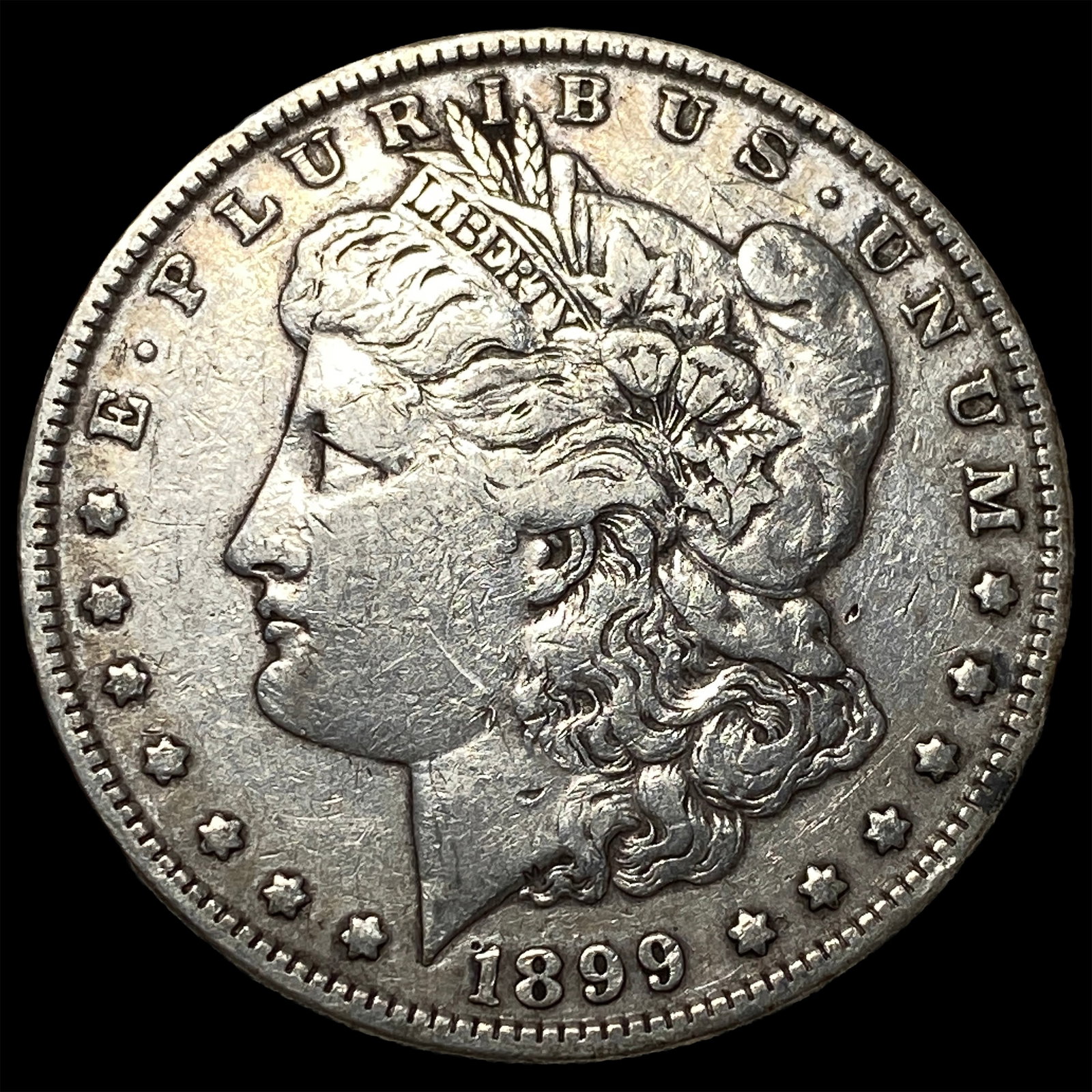 1899 Morgan Silver Dollar NEARLY UNCIRCULATED: 1899 Morgan Silver Dollar NEARLY UNCIRCULATED