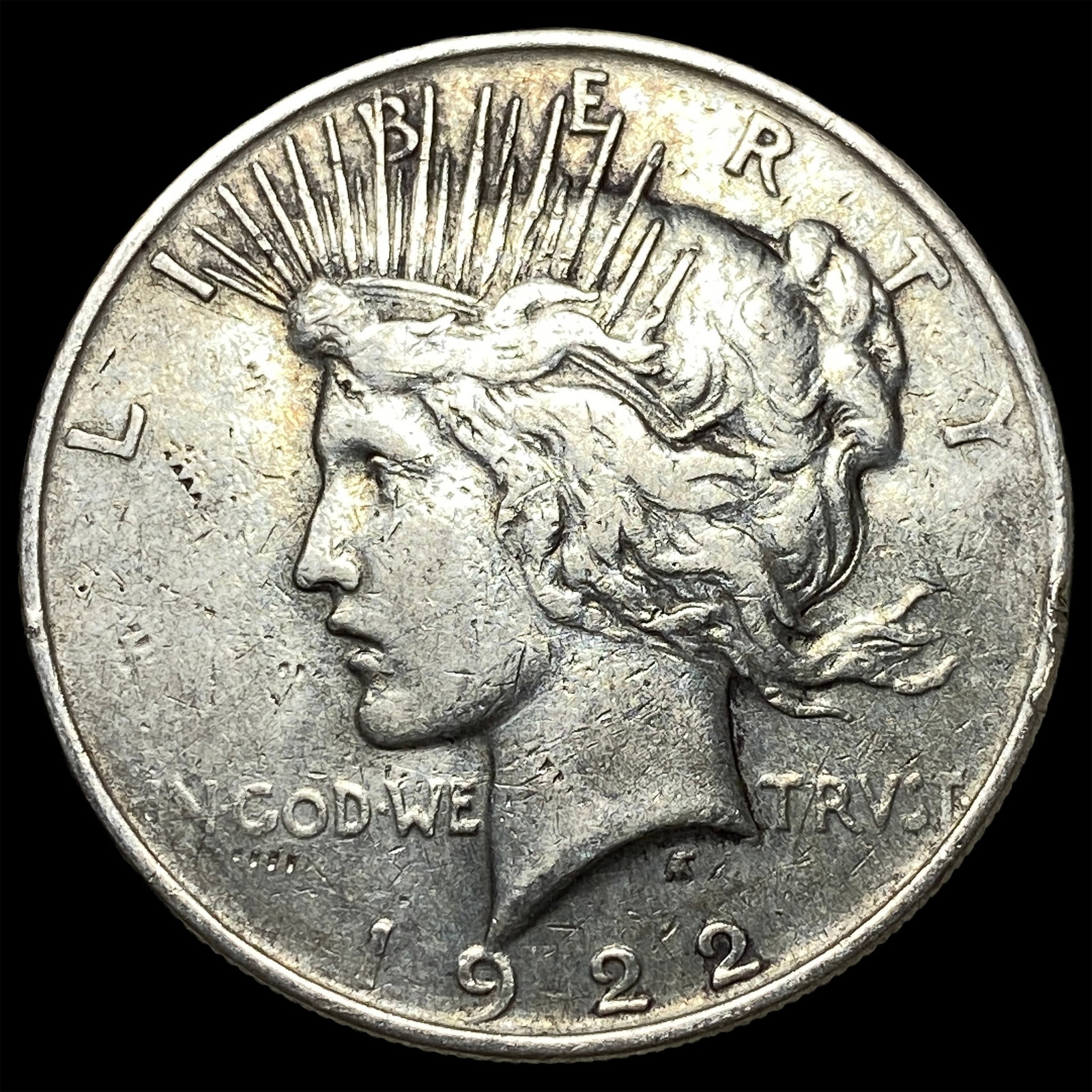 1922 Silver Peace Dollar CLOSELY UNCIRCULATED: 1922 Silver Peace Dollar CLOSELY UNCIRCULATED