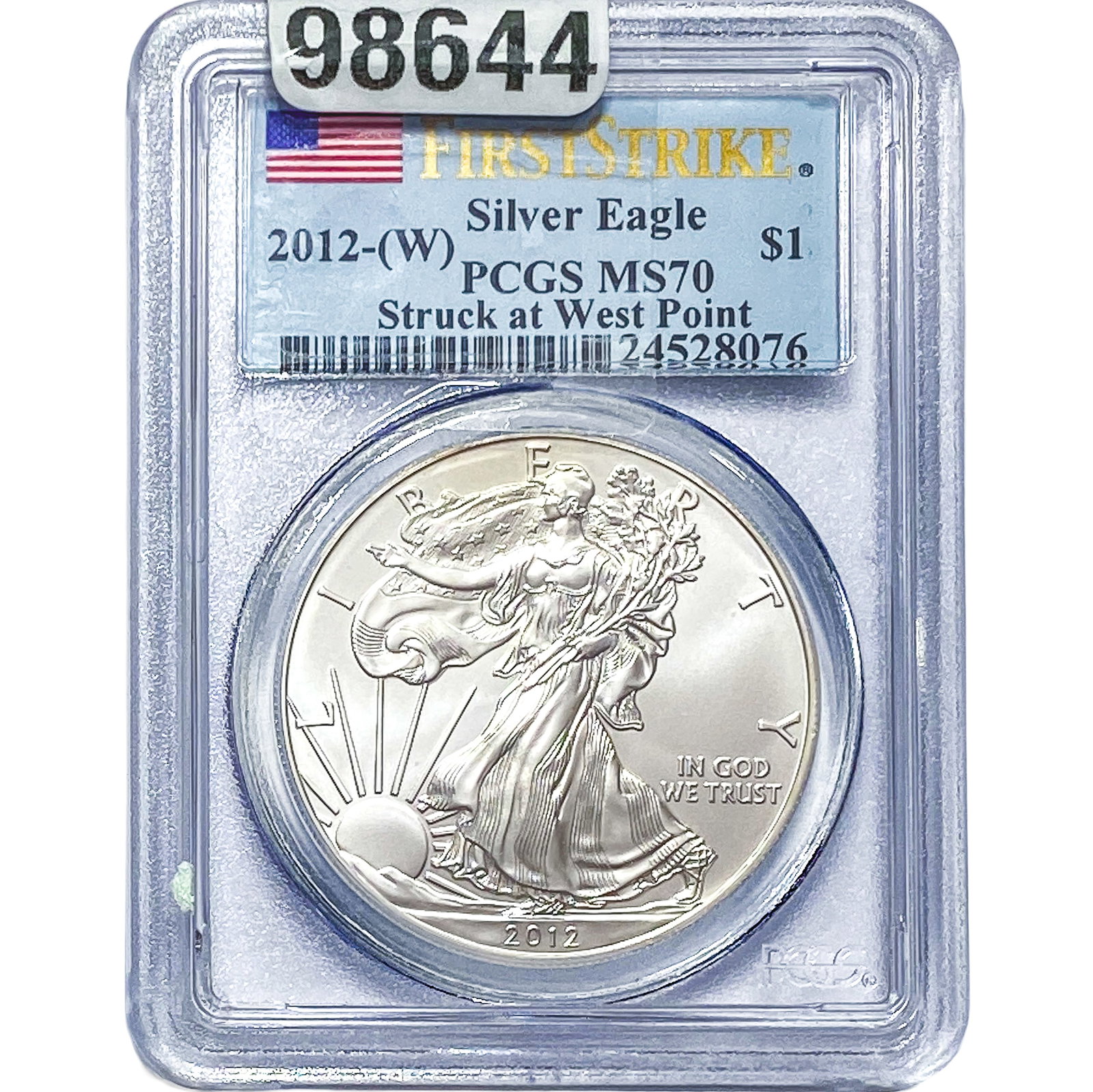 2012-W Silver Eagle PCGS MS70 (1 of 2)