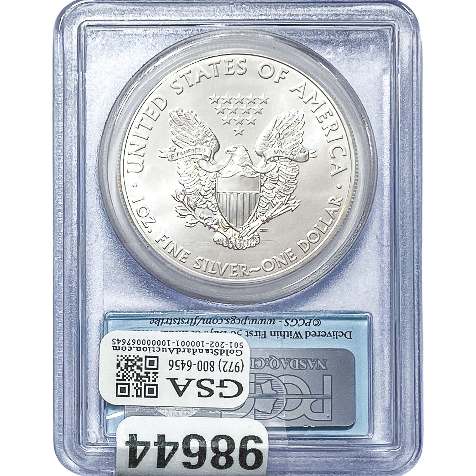 2012-W Silver Eagle PCGS MS70 - 2