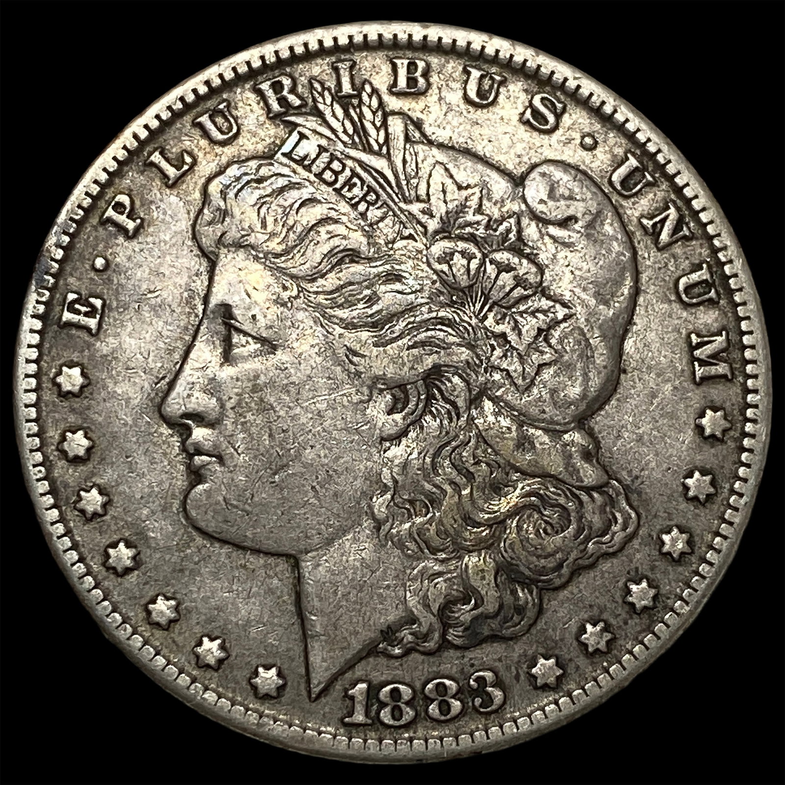 1883-CC Silver Morgan Dollar NEARLY UNCIRCULATED: 1883-CC Silver Morgan Dollar NEARLY UNCIRCULATED