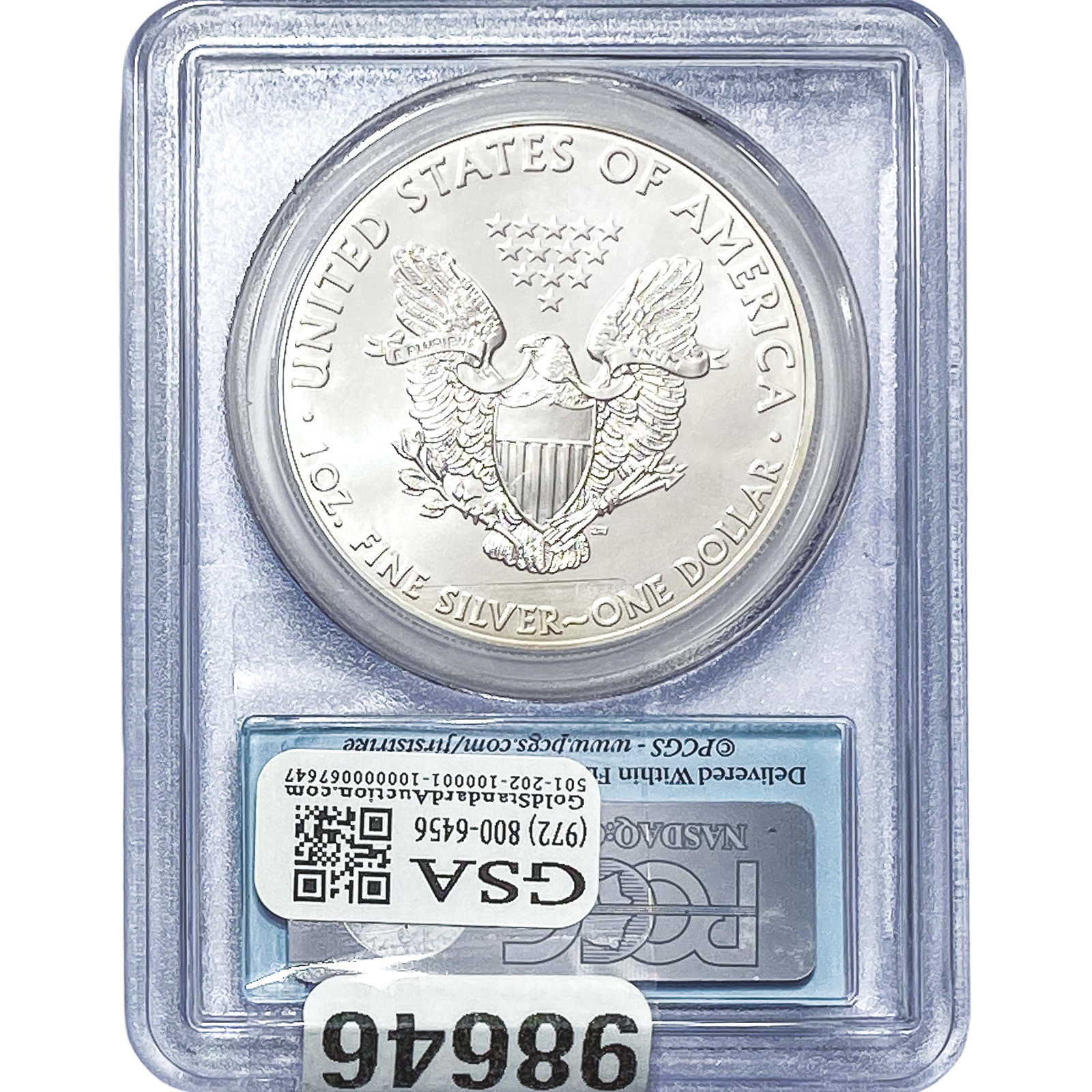 2012-W Silver Eagle PCGS MS70 - 2