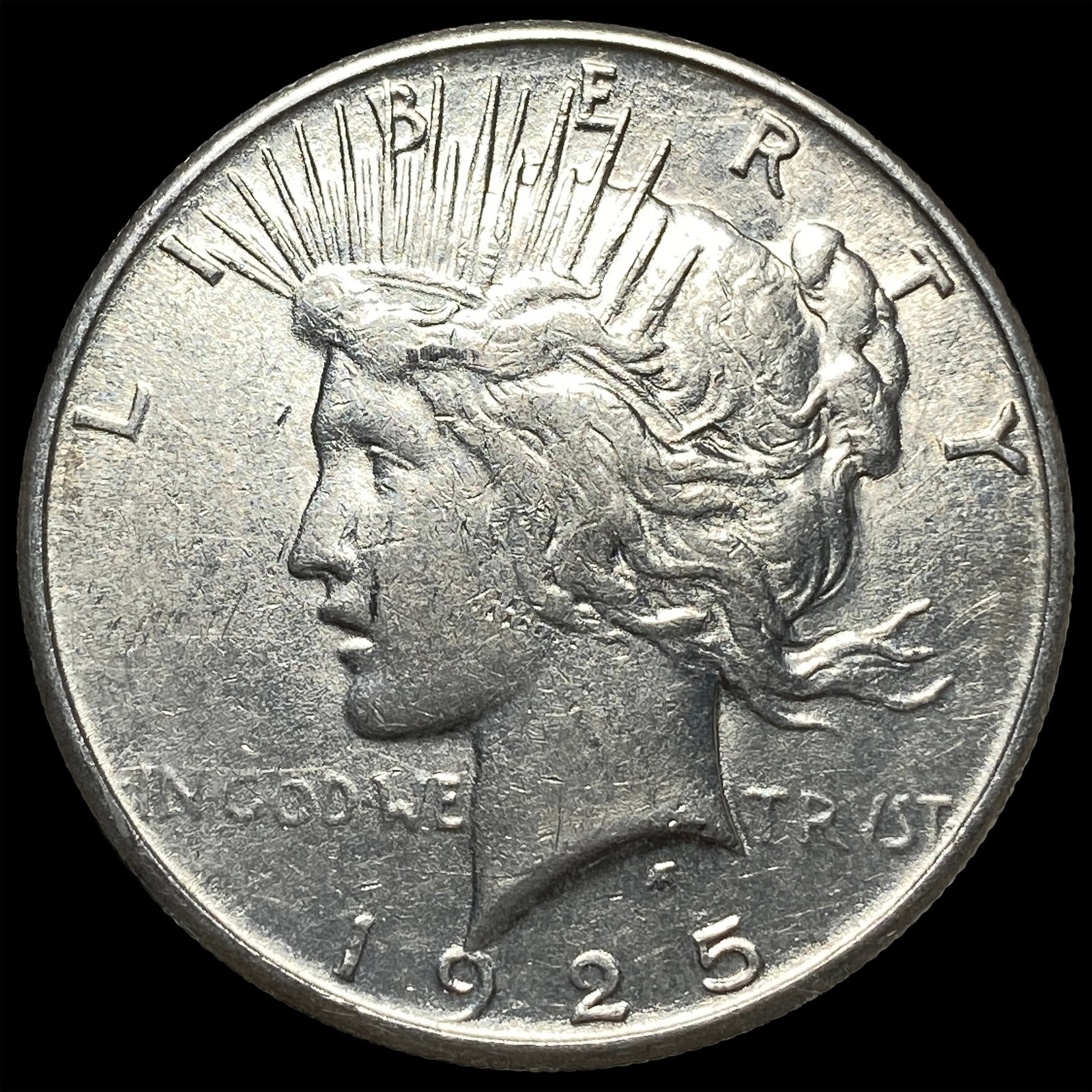 1925 Peace Silver Dollar CHOICE AU: 1925 Peace Silver Dollar CHOICE AU
