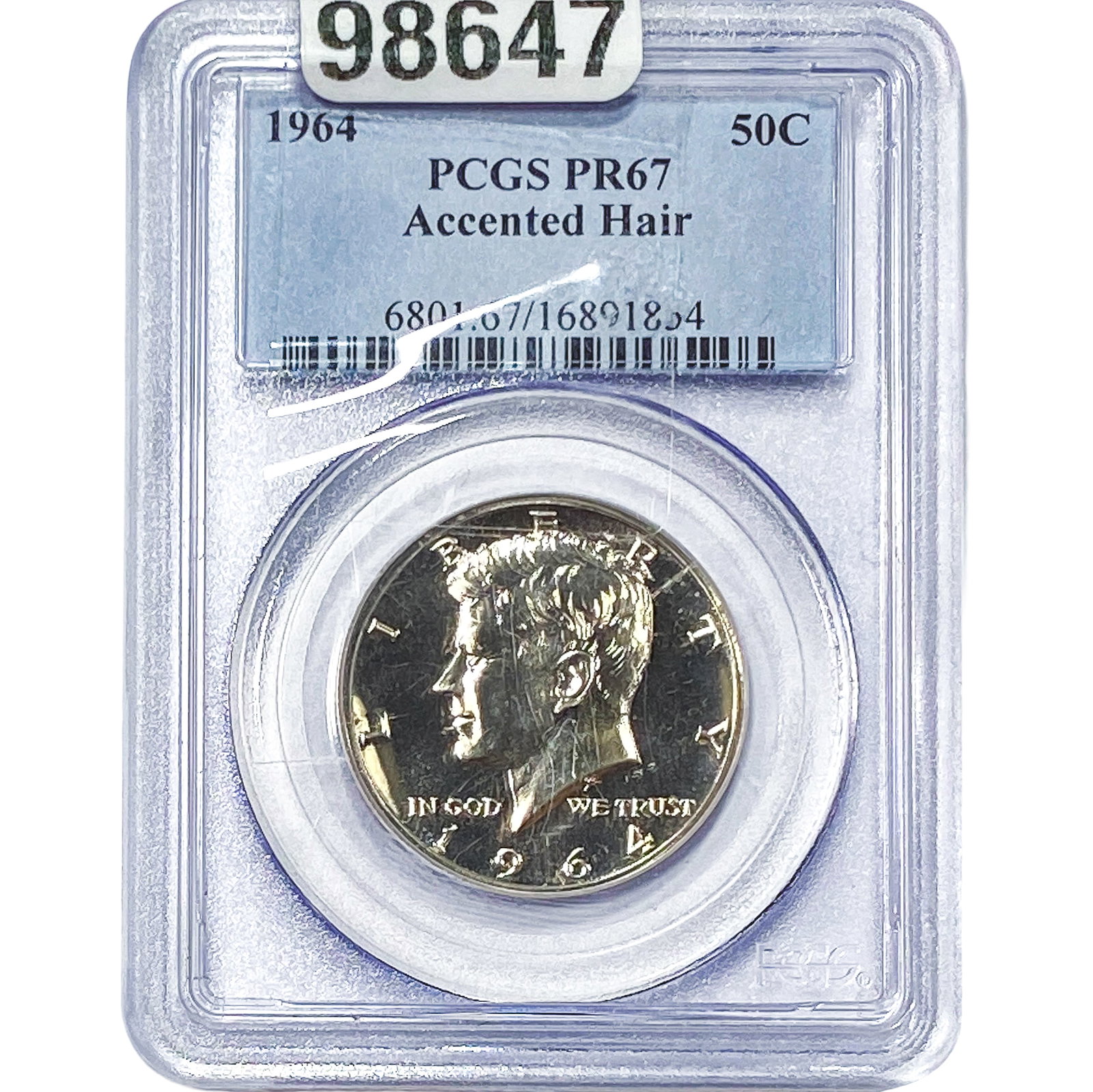 1964 Kennedy Half Dollar PCGS PR67 (1 of 2)
