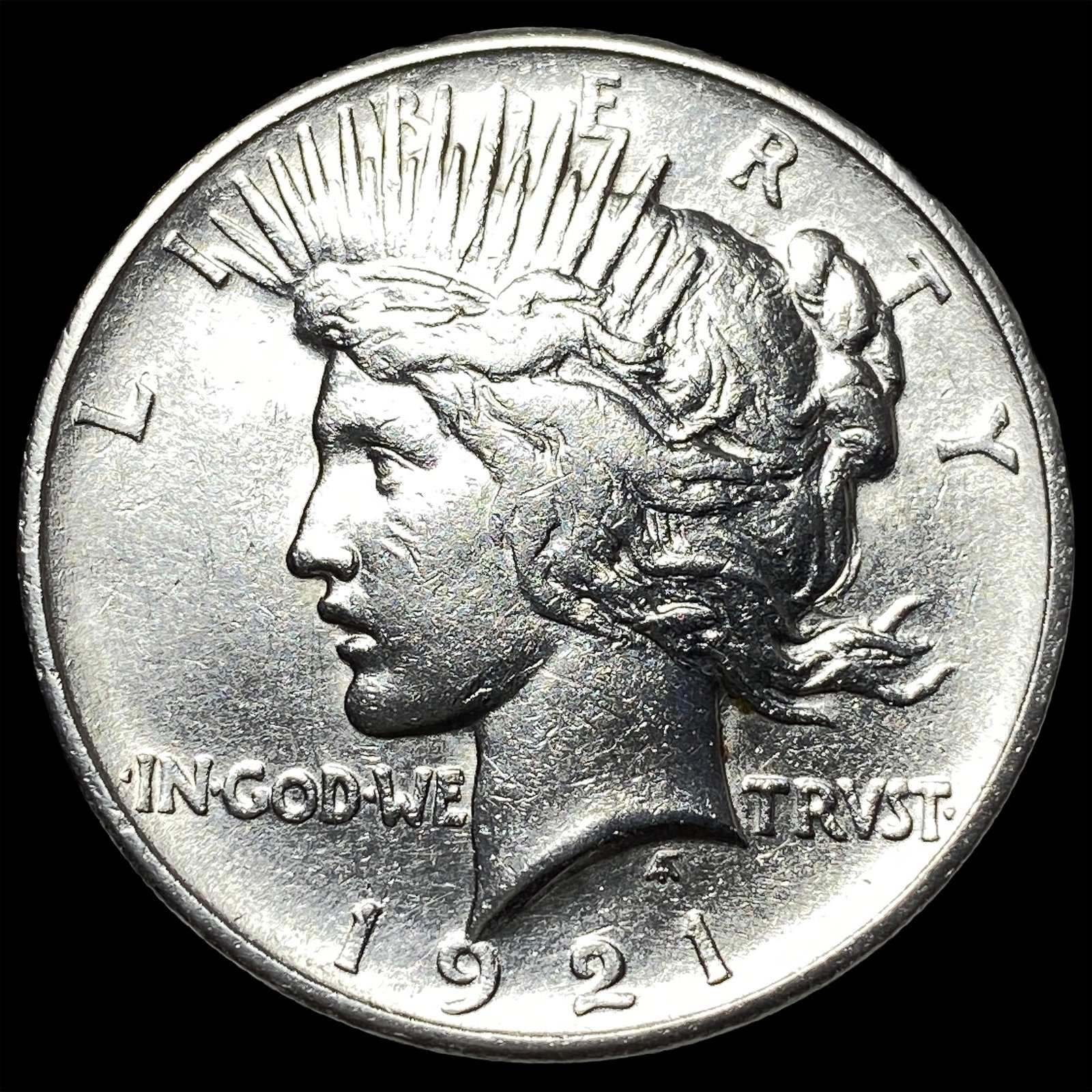1921 Silver Peace Dollar UNCIRCULATED: 1921 Silver Peace Dollar UNCIRCULATED