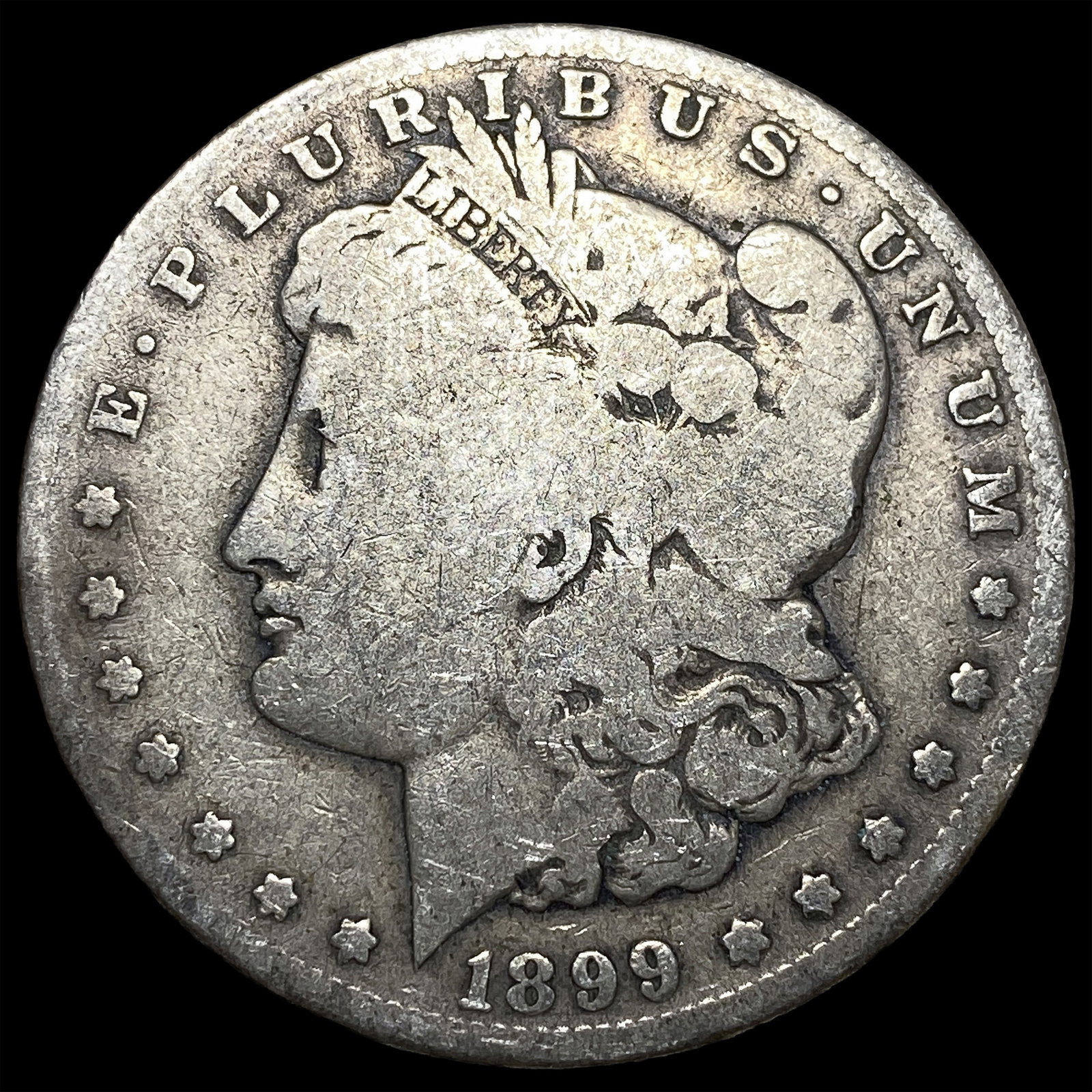 1899-S Silver Morgan Dollar LIGHTLY CIRCULATED: 1899-S Silver Morgan Dollar LIGHTLY CIRCULATED
