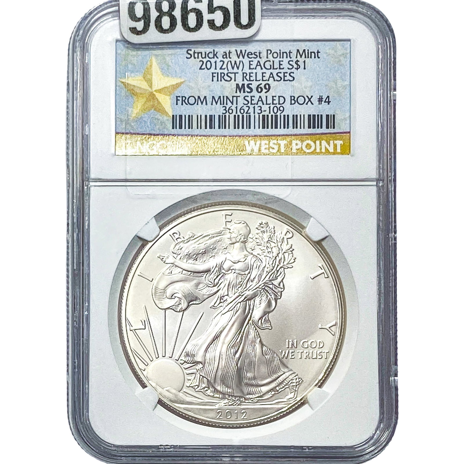 2012-W Silver Eagle NGC MS69 (1 of 2)