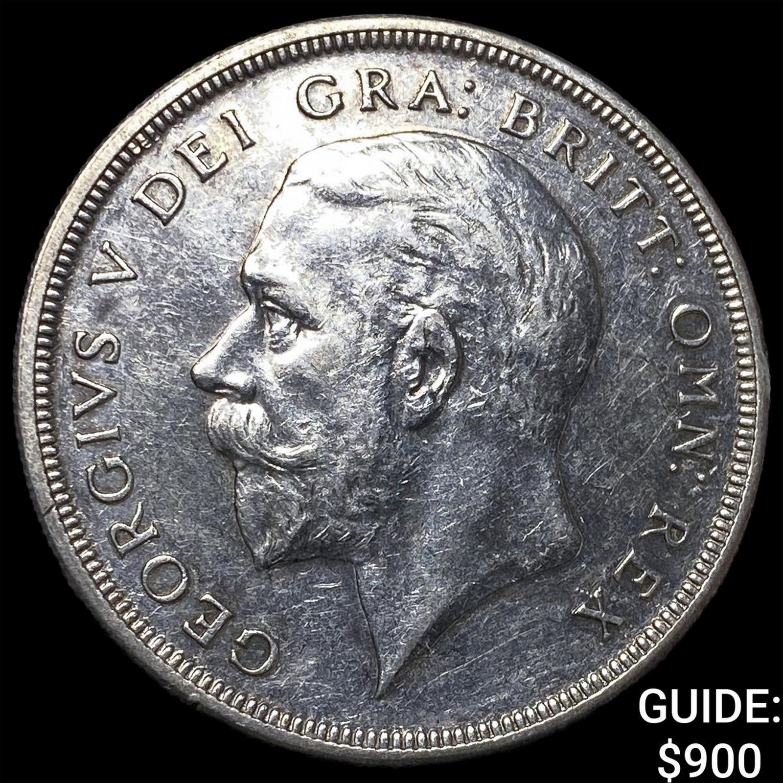 1927 Great Britain Silver Crown Proof: 1927 Great Britain Silver Crown Proof