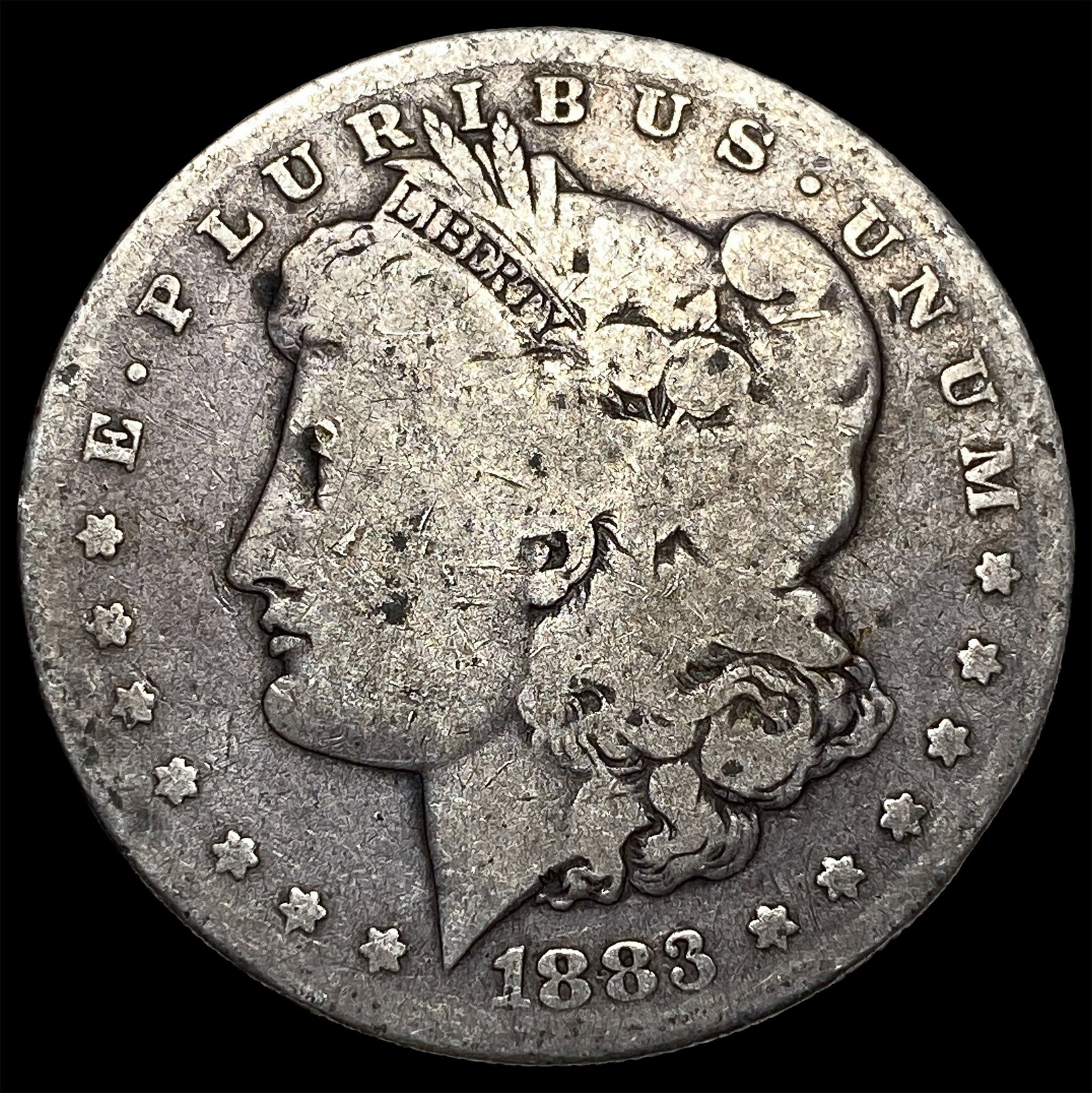 1883 Morgan Silver Dollar LIGHTLY CIRCULATED: 1883 Morgan Silver Dollar LIGHTLY CIRCULATED