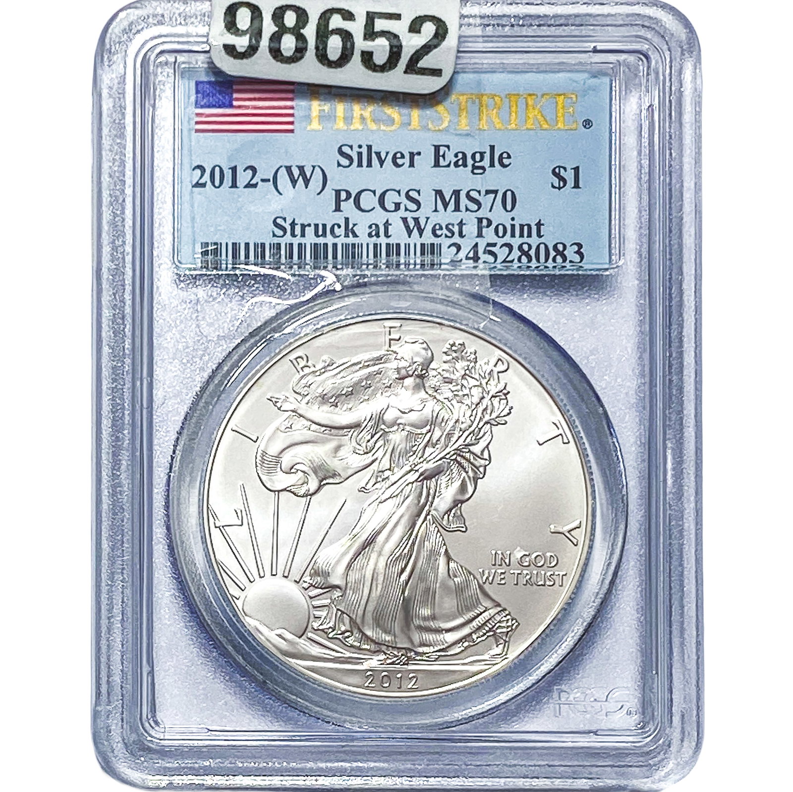 2012-W Silver Eagle PCGS MS70 (1 of 2)