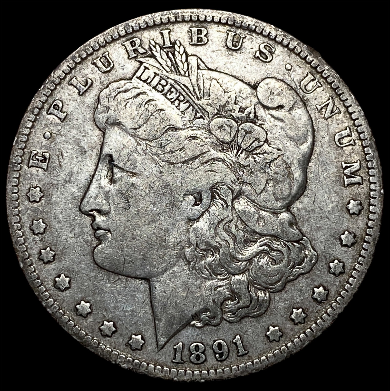 1891-O Silver Morgan Dollar LIGHTLY CIRCULATED: 1891-O Silver Morgan Dollar LIGHTLY CIRCULATED