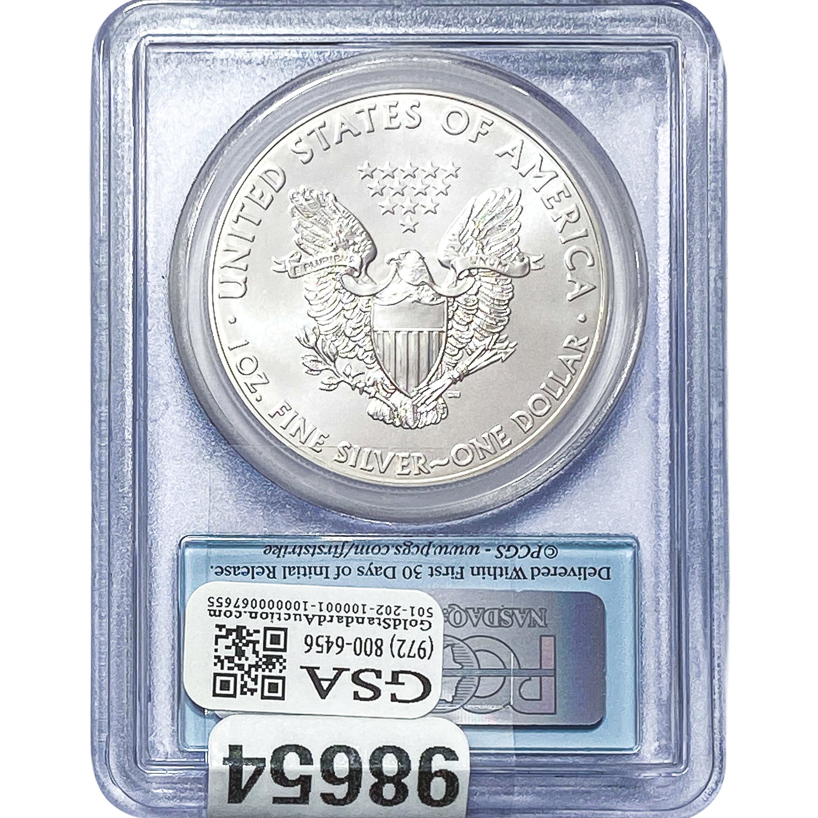 2012 Silver Eagle PCGS MS70 - 2
