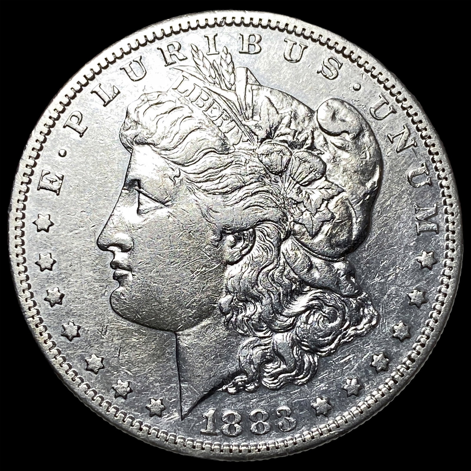 1883-S Silver Morgan Dollar UNCIRCULATED: 1883-S Silver Morgan Dollar UNCIRCULATED