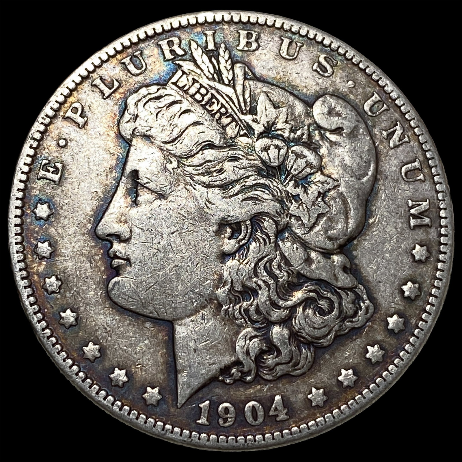 1904 Silver Morgan Dollar LIGHTLY CIRCULATED: 1904 Silver Morgan Dollar LIGHTLY CIRCULATED