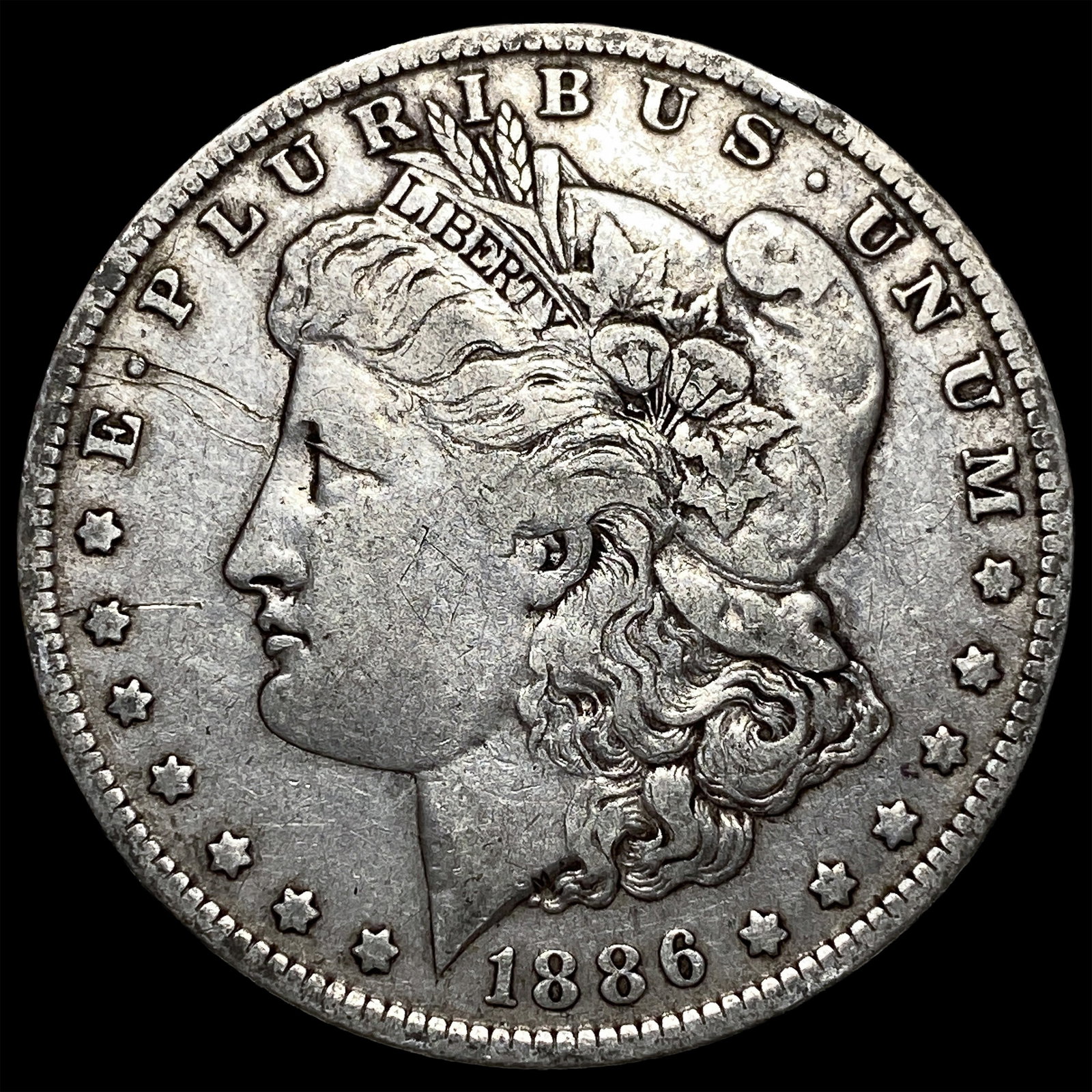 1886-O Silver Morgan Dollar NEARLY UNCIRCULATED: 1886-O Silver Morgan Dollar NEARLY UNCIRCULATED