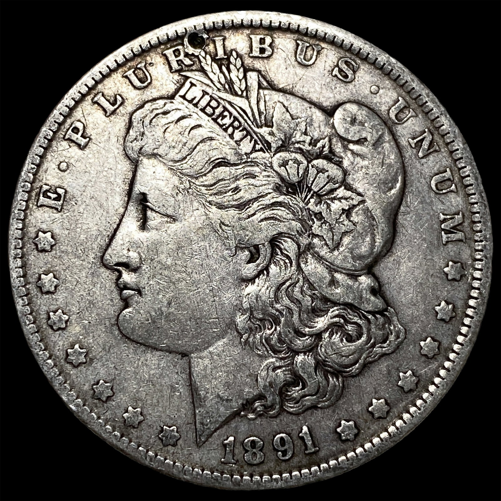 1891-O Silver Morgan Dollar NEARLY UNCIRCULATED: 1891-O Silver Morgan Dollar NEARLY UNCIRCULATED