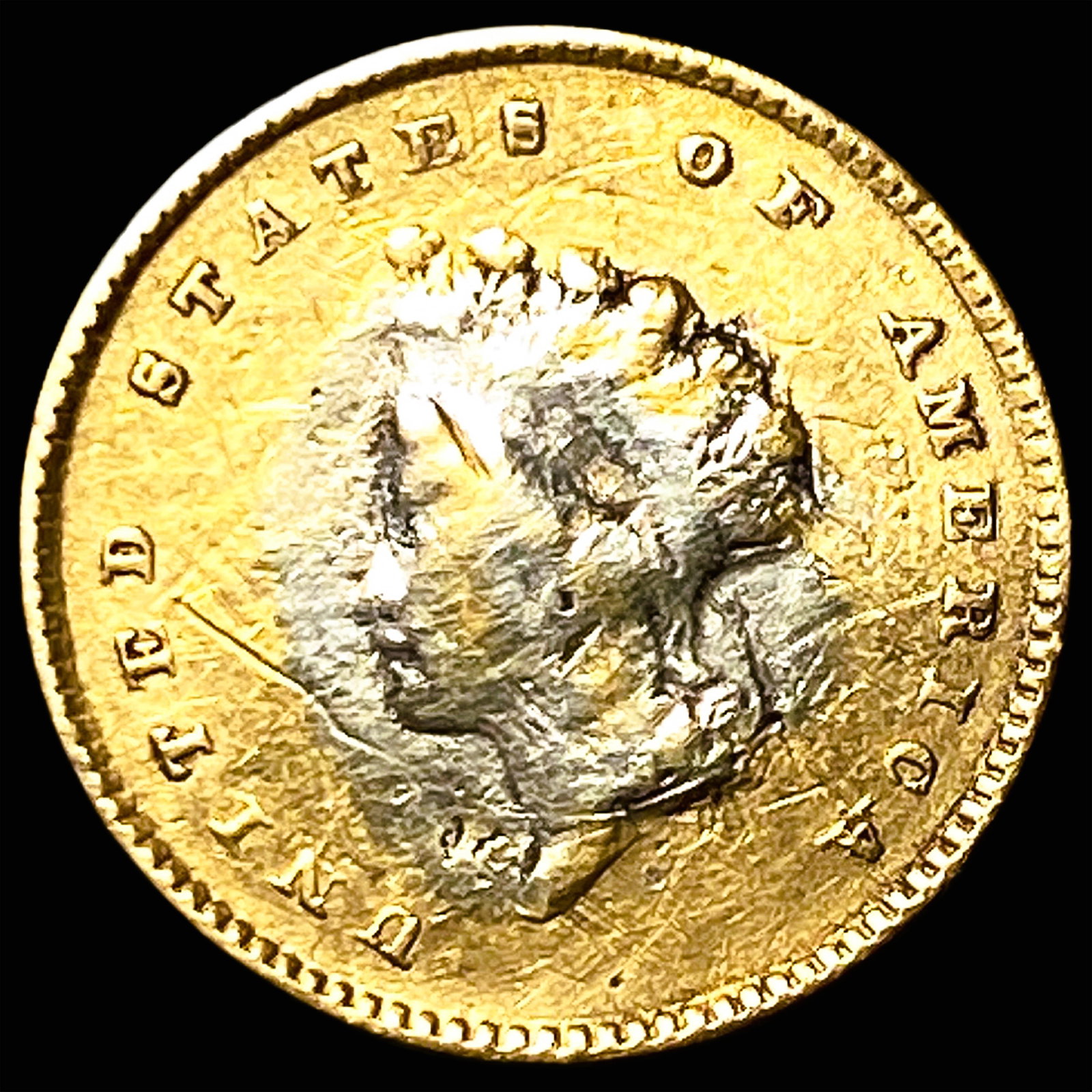 1854 Gold $1 Indian Head Type 2 HIGH GRADE: 1854 Gold $1 Indian Head Type 2 HIGH GRADE