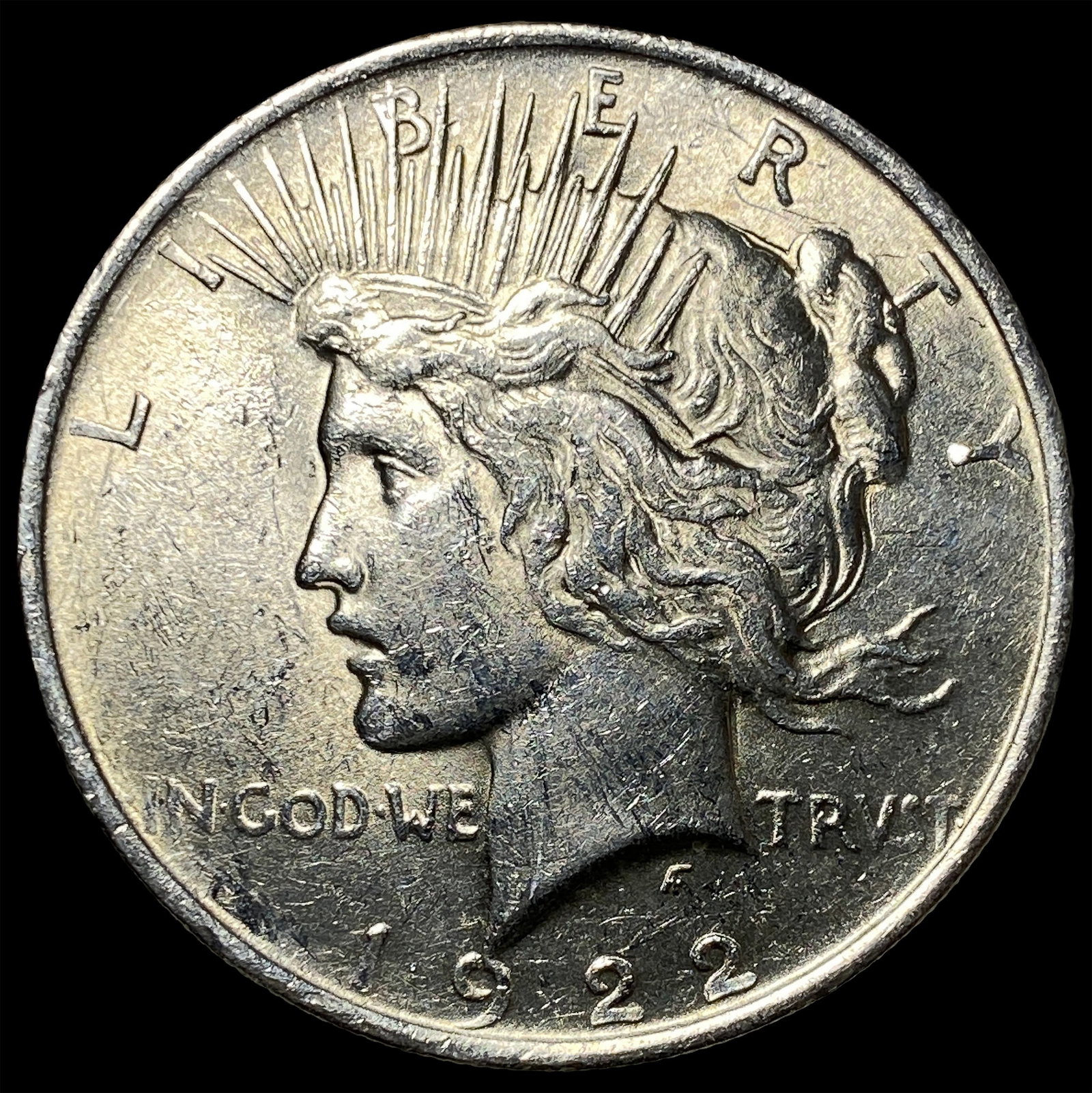 1922 Silver Peace Dollar UNCIRCULATED: 1922 Silver Peace Dollar UNCIRCULATED