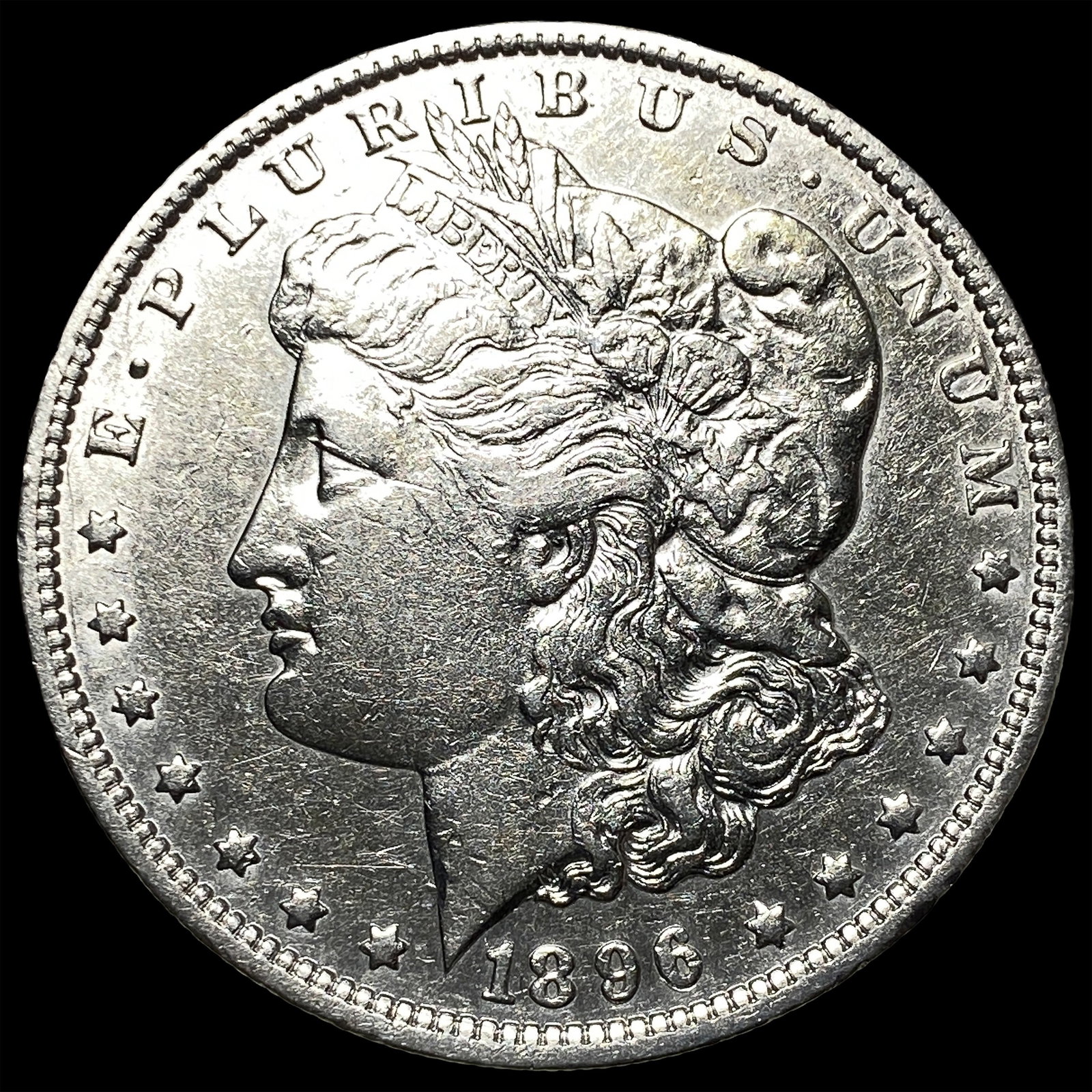 1896-O Silver Morgan Dollar CLOSELY UNCIRCULATED: 1896-O Silver Morgan Dollar CLOSELY UNCIRCULATED