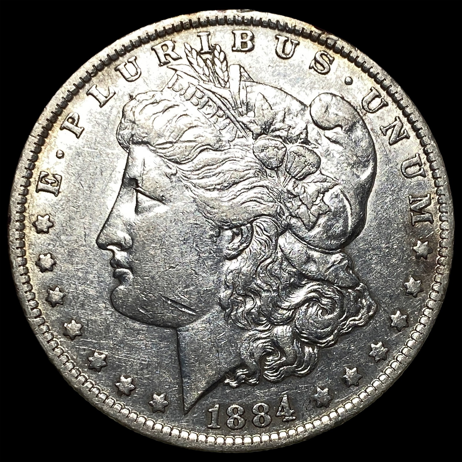1884-O Silver Morgan Dollar CLOSELY UNCIRCULATED: 1884-O Silver Morgan Dollar CLOSELY UNCIRCULATED