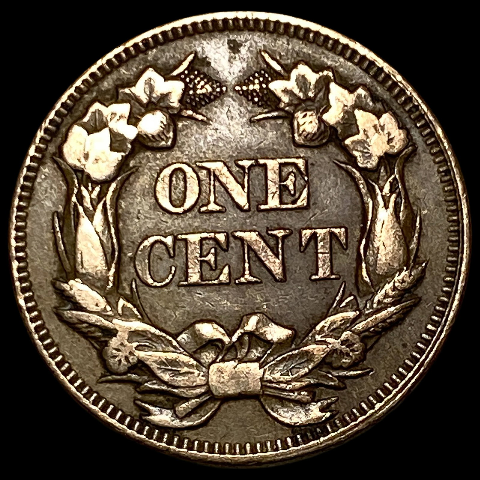 1857 Flying Eagle Cent CLOSELY UNCIRCULATED - 2