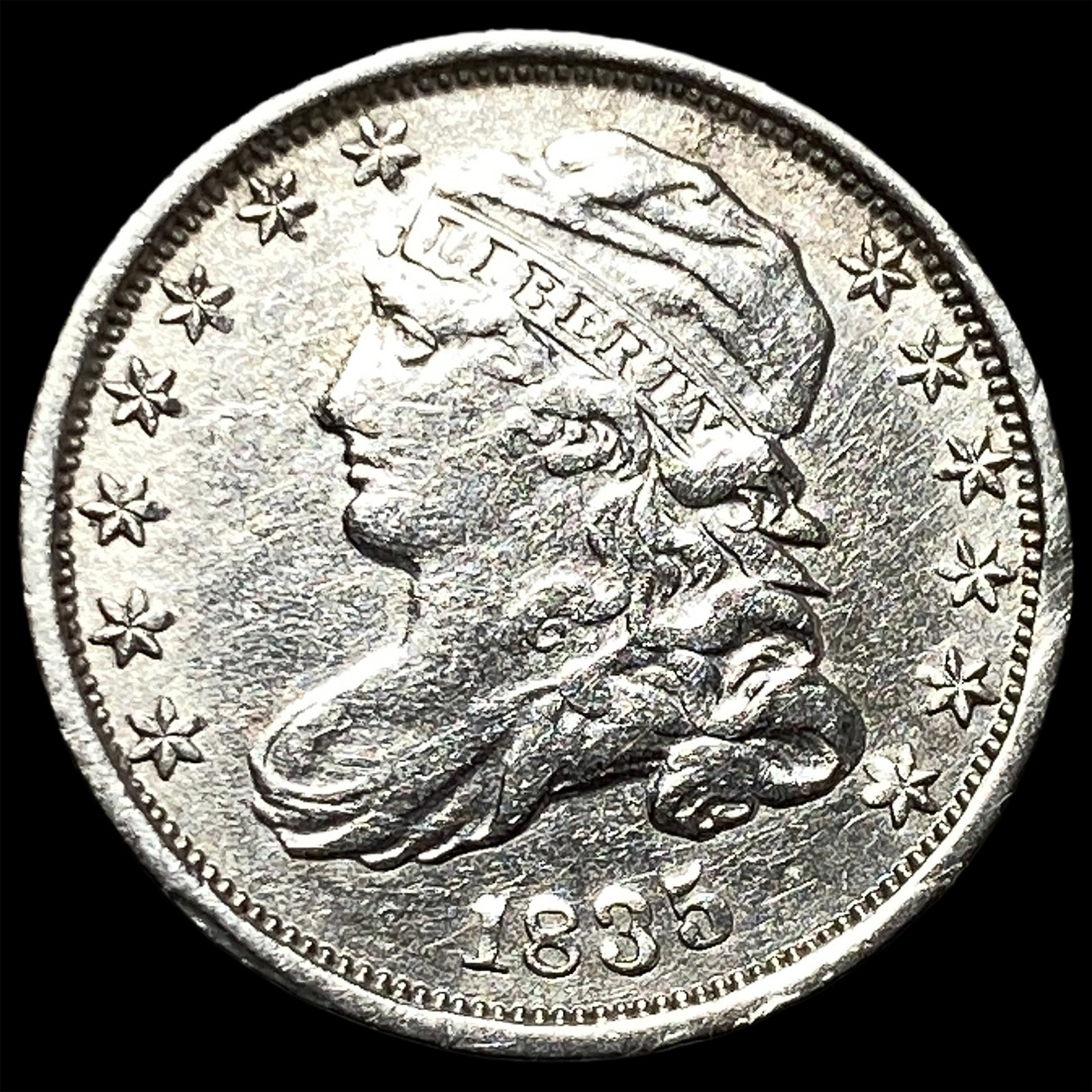 1835 Capped Bust Dime CLOSELY UNCIRCULATED (1 of 2)