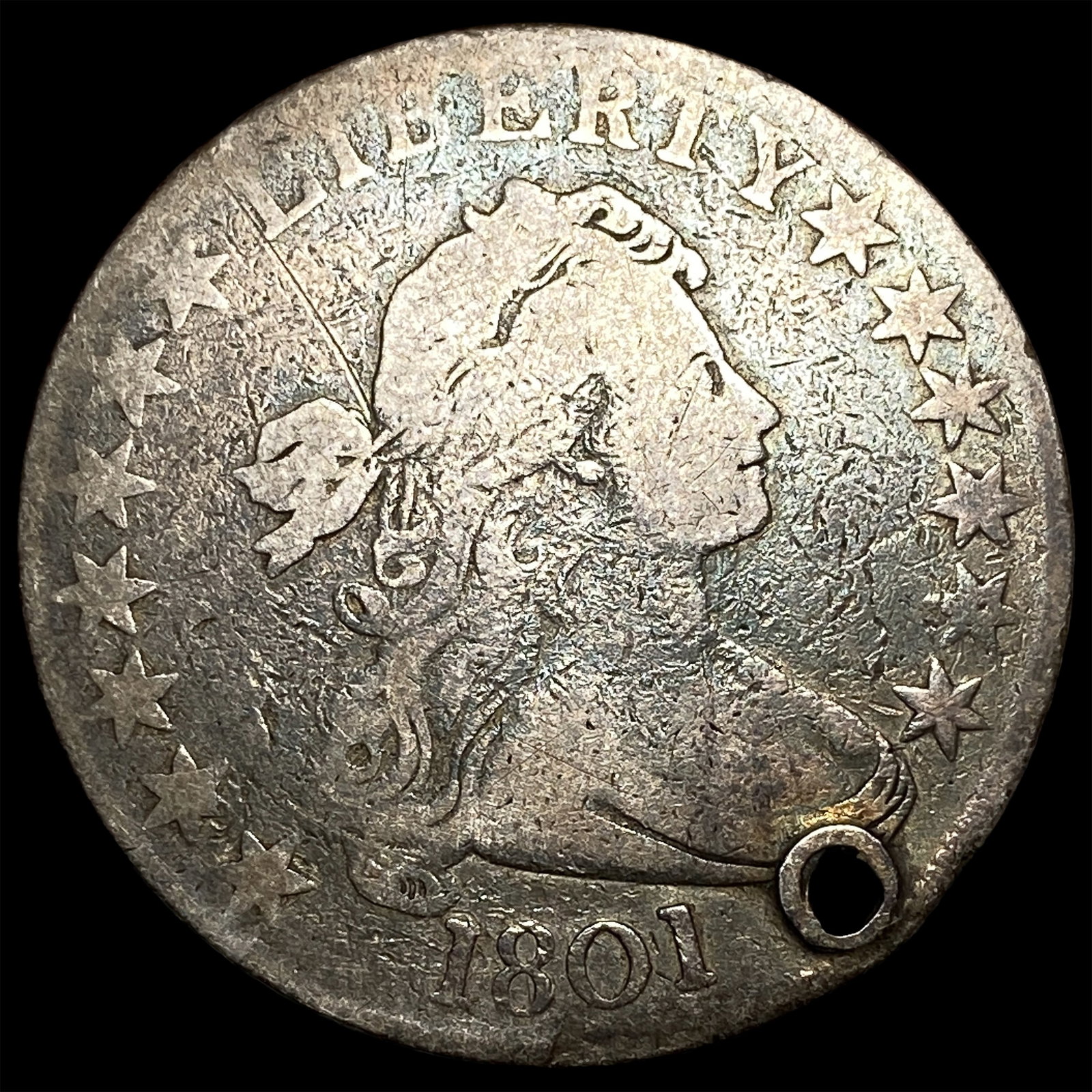 1801 Draped Bust Silver Dollar HIGH GRADE (1 of 2)