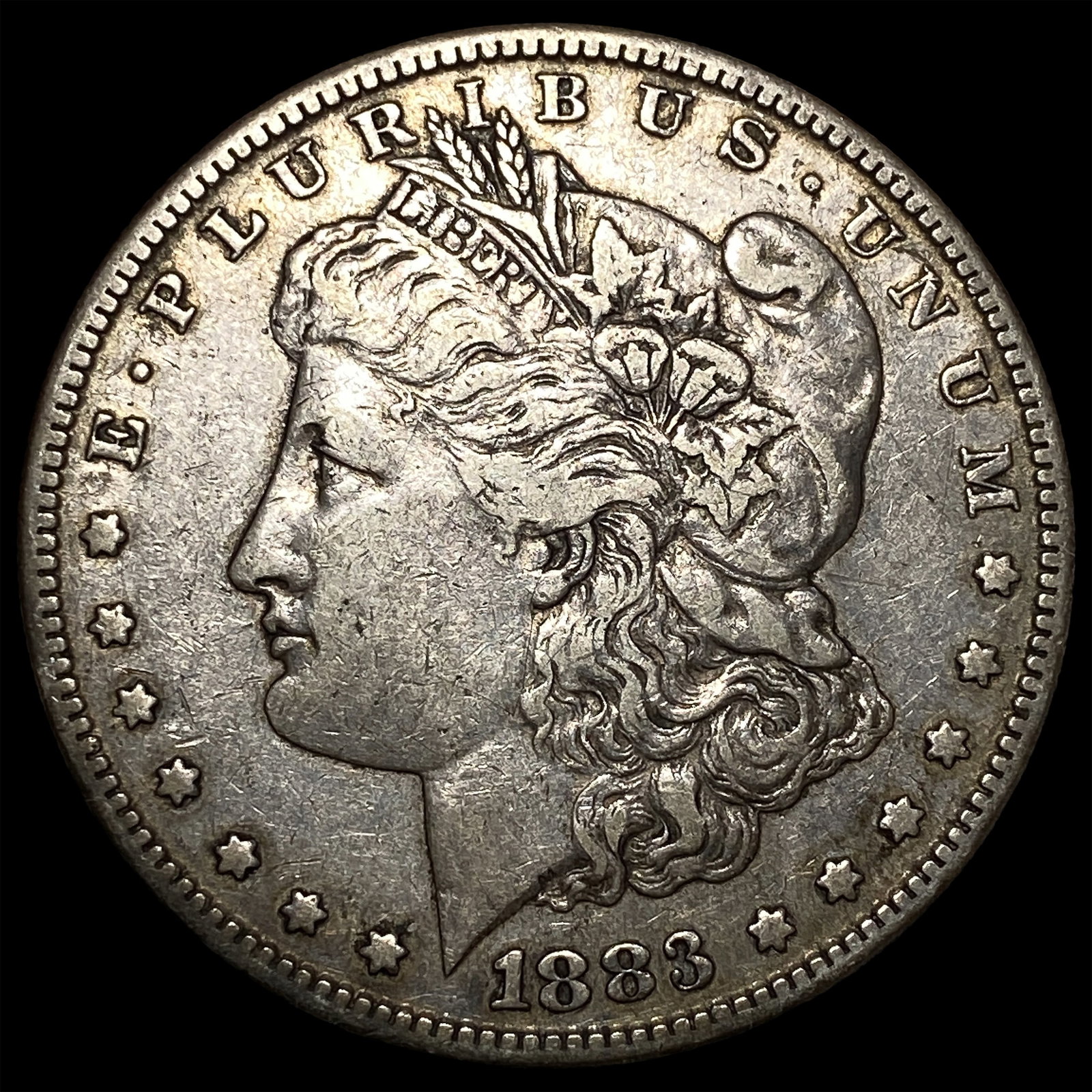 1883-S Silver Morgan Dollar NEARLY UNCIRCULATED: 1883-S Silver Morgan Dollar NEARLY UNCIRCULATED