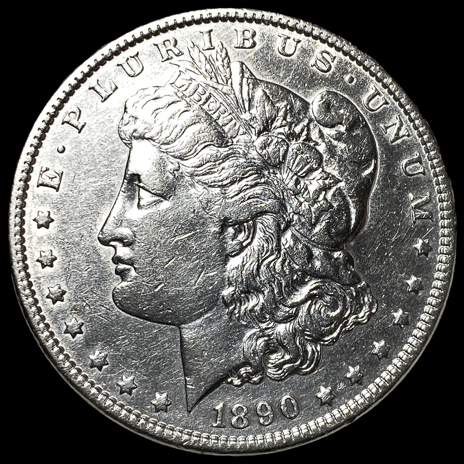 1890-S Silver Morgan Dollar UNCIRCULATED: 1890-S Silver Morgan Dollar UNCIRCULATED