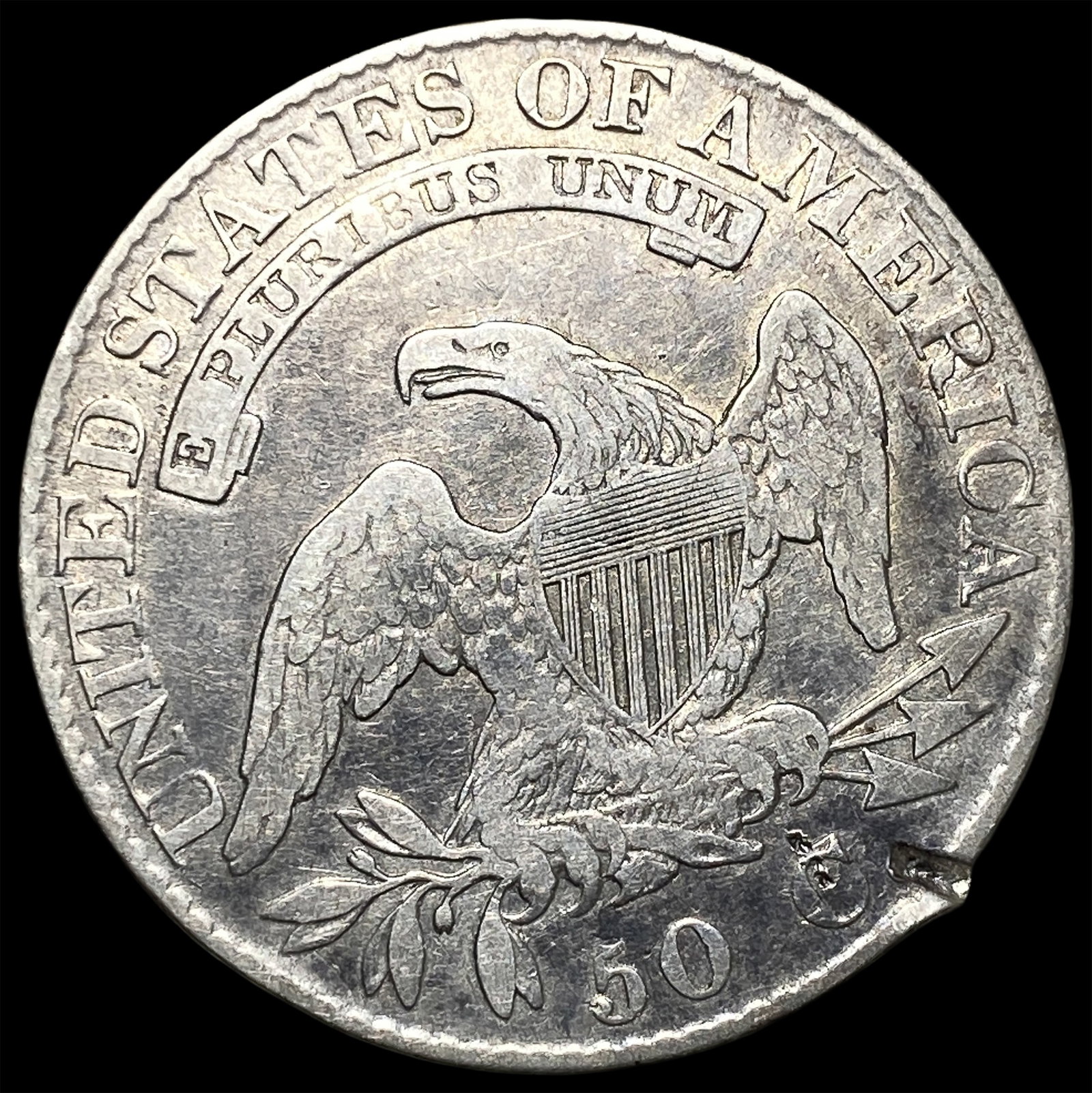 1824 Capped Bust Half Dollar HIGH GRADE - 2