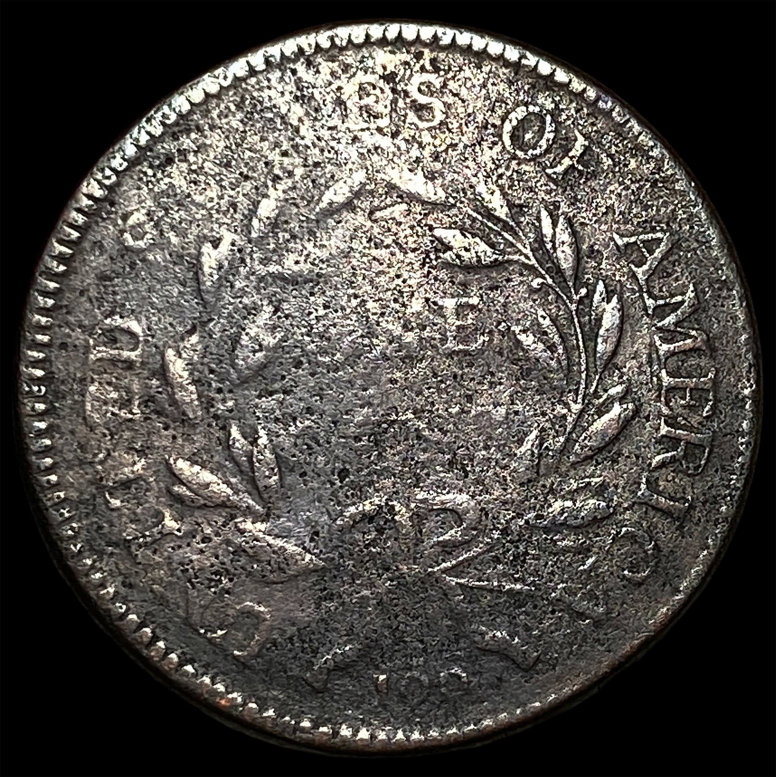 1797 Draped Bust Silver Dollar LIGHTLY CIRCULATED - 2